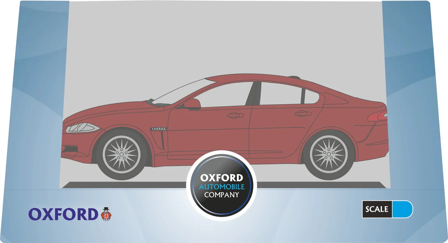 NXF001 Jaguar XF Carnelian Red - Image 4