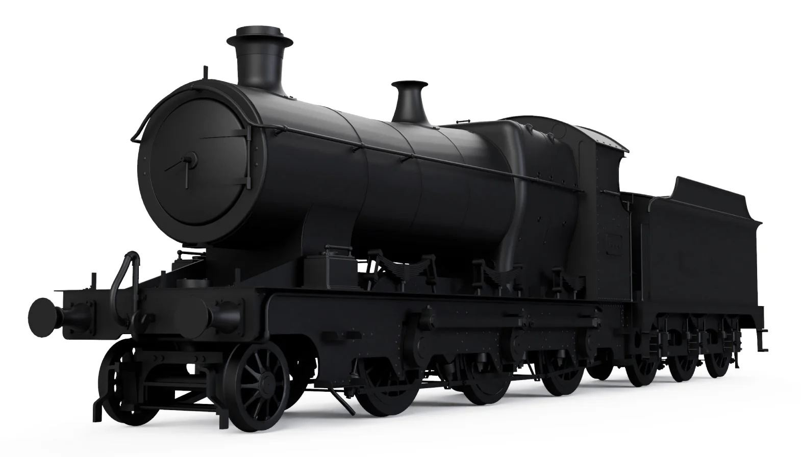 OR76ABD006 GWR 2-6-0 2600 Aberdare GWR G W R Wartime Black 2651 Steam Locomotive - Image 2