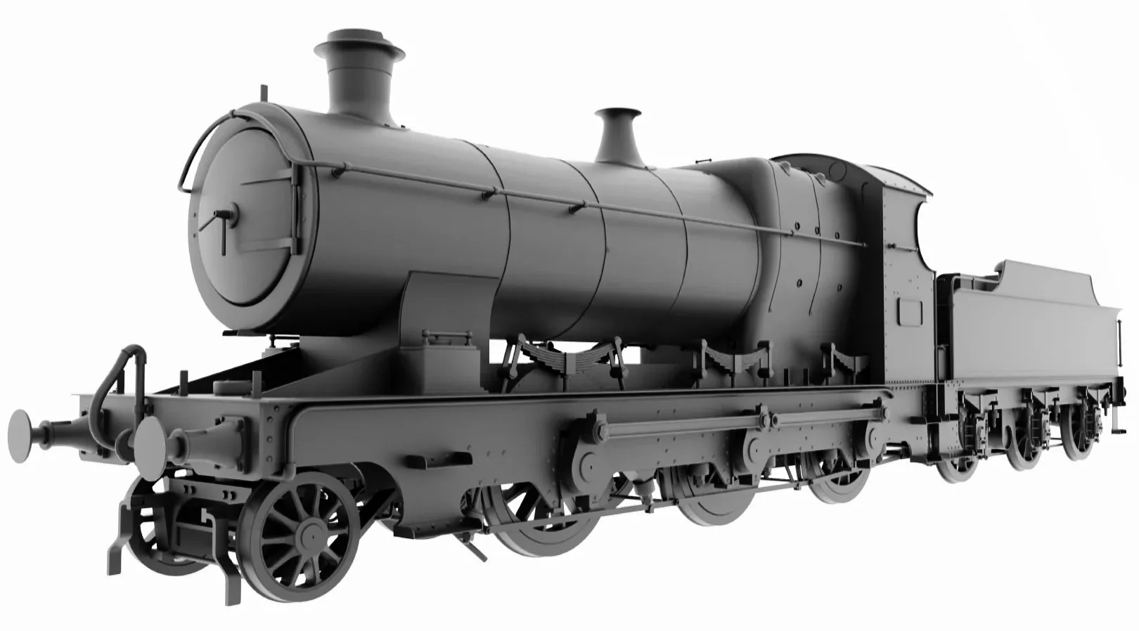OR76ABD002 GWR 2-6-0 2600 Aberdare GWR Lined Great Western Green 2666 Steam Locomotive