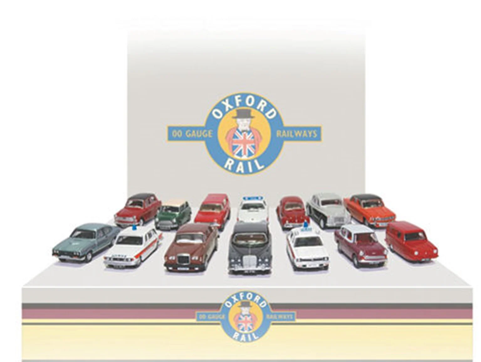 OR76CPK002 Carflat Car Pack 1970s Cars (4)