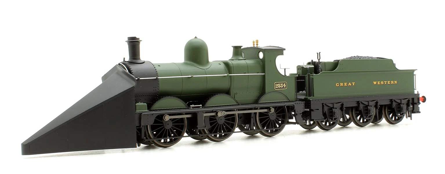 OR76DG005 GWR Dean Goods 0-6-0 Steam Locomotive with Snow Plough No.2534