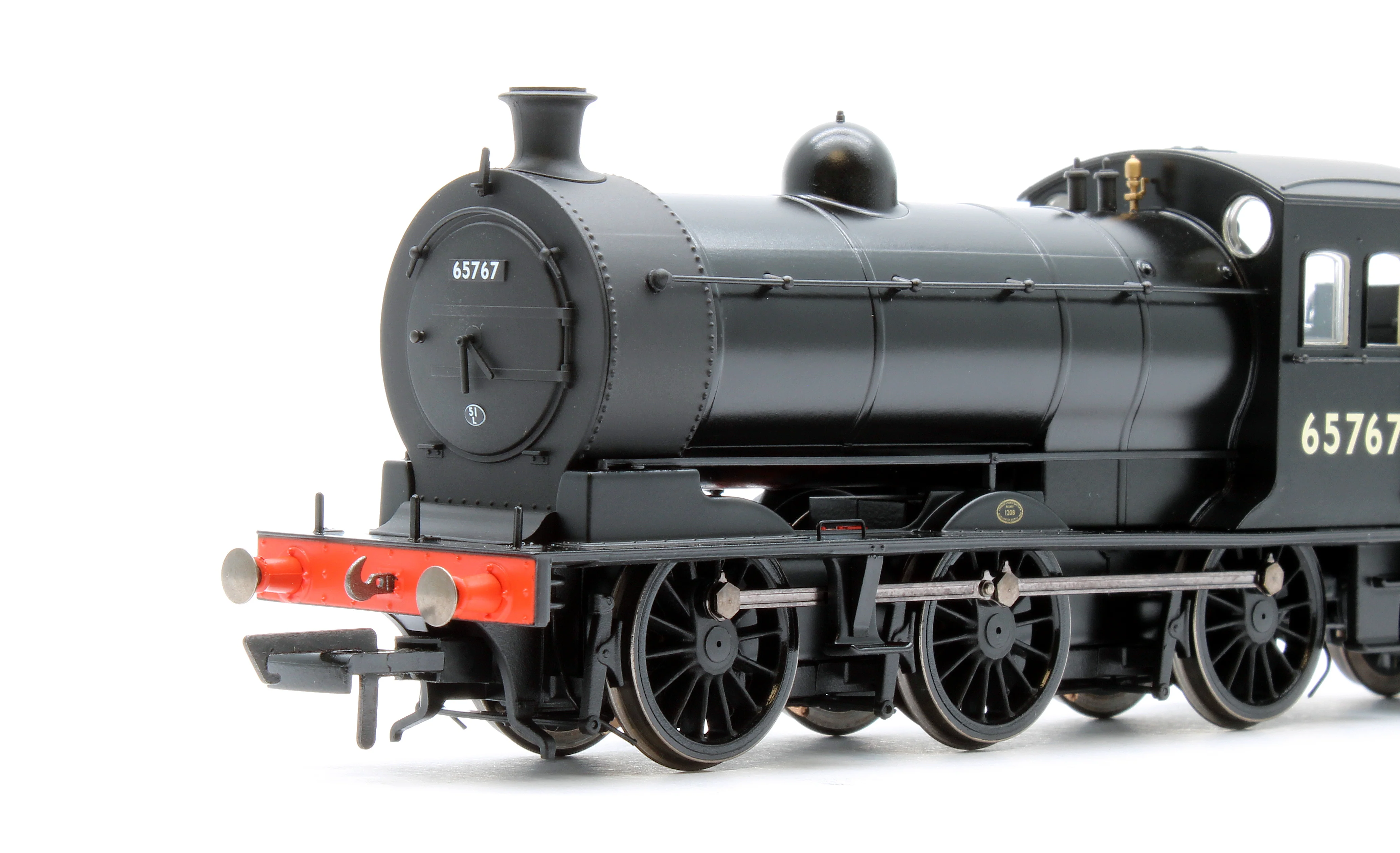 OR76J26002 Class J26 BR Black (Early) 0-6-0 Steam Locomotive No.65767 - Image 6