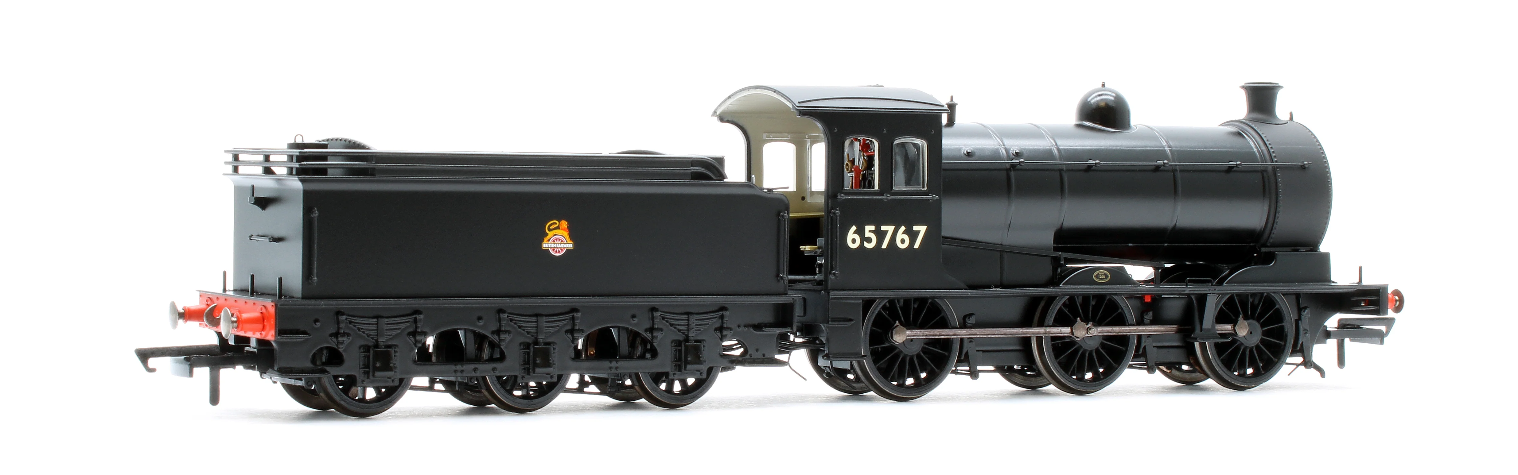 OR76J26002XS Class J26 BR Black (Early) 0-6-0 Steam Locomotive No.65767 - DCC Sound - Image 3