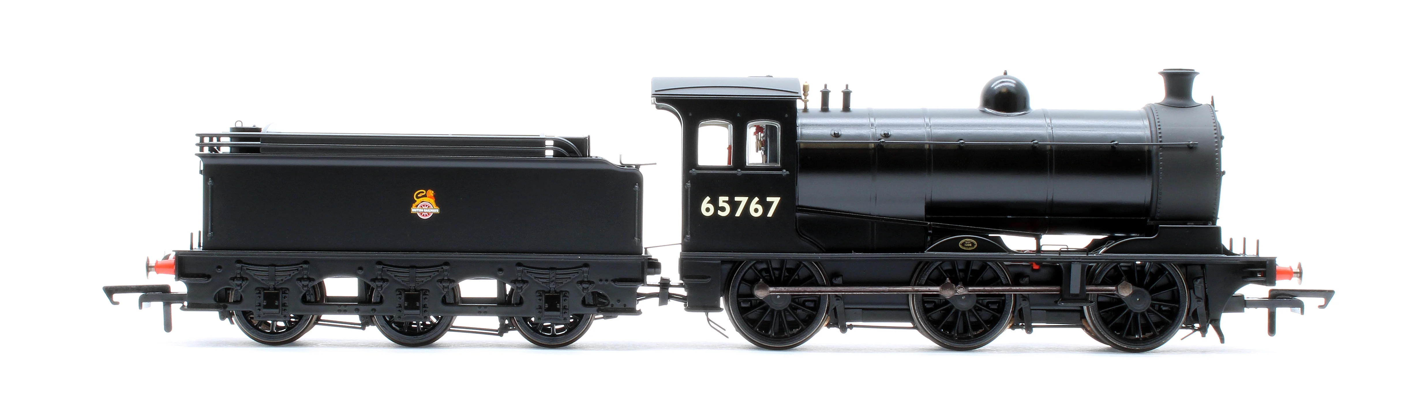 OR76J26002XS Class J26 BR Black (Early) 0-6-0 Steam Locomotive No.65767 - DCC Sound - Image 5