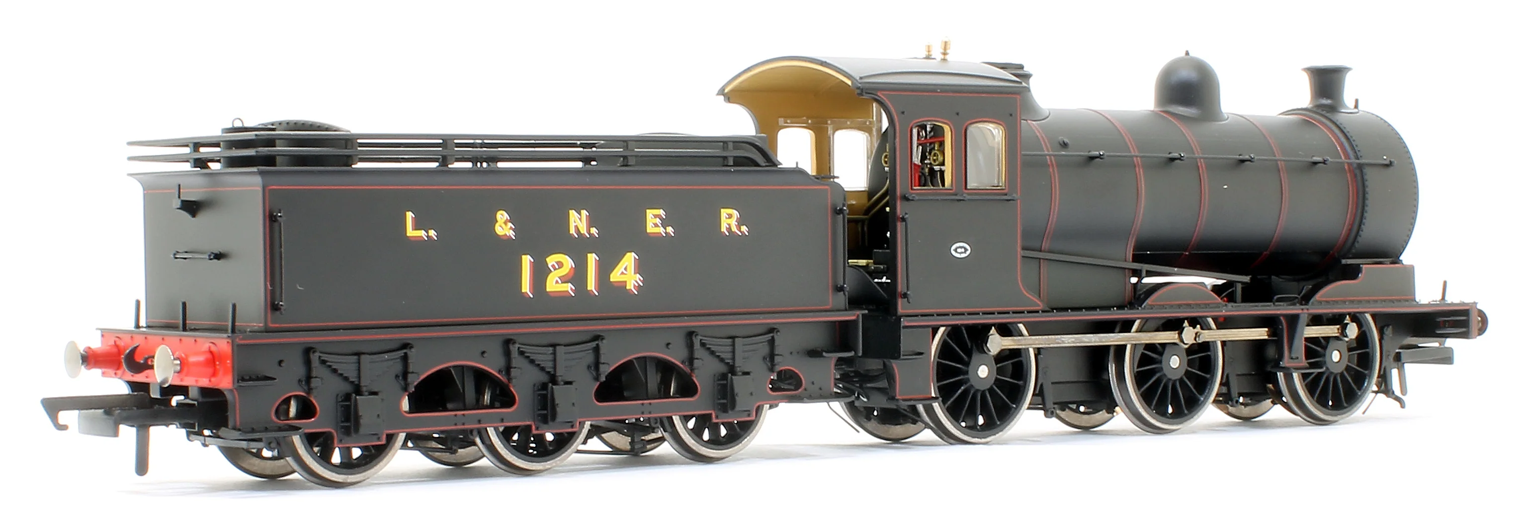OR76J27004XS Class J27 BR L&NER (Red Lining) 0-6-0 Steam Locomotive No.1214 DCC SOUND - Image 3