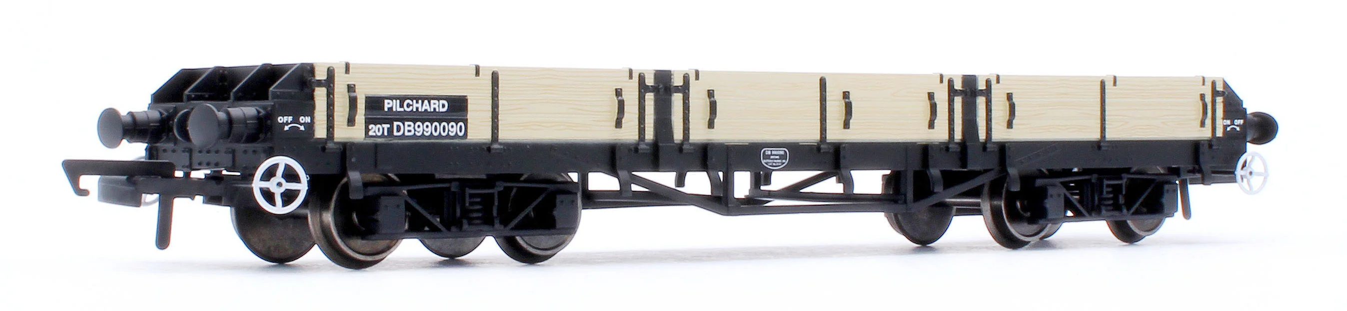 OR76PIL004A Pilchard Wagon - BR Unpainted Wood DB990090 - Image 3