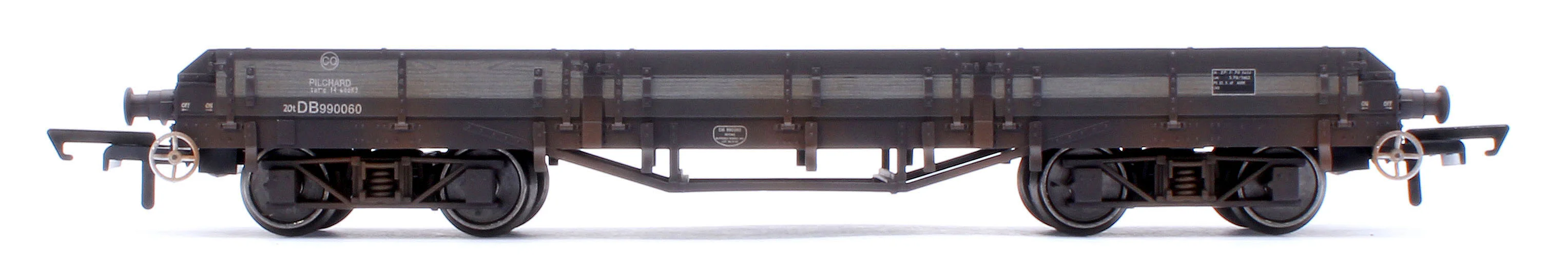 OR76PIL005AW Pilchard Wagon - BR DB990060 - Weathered - Image 2