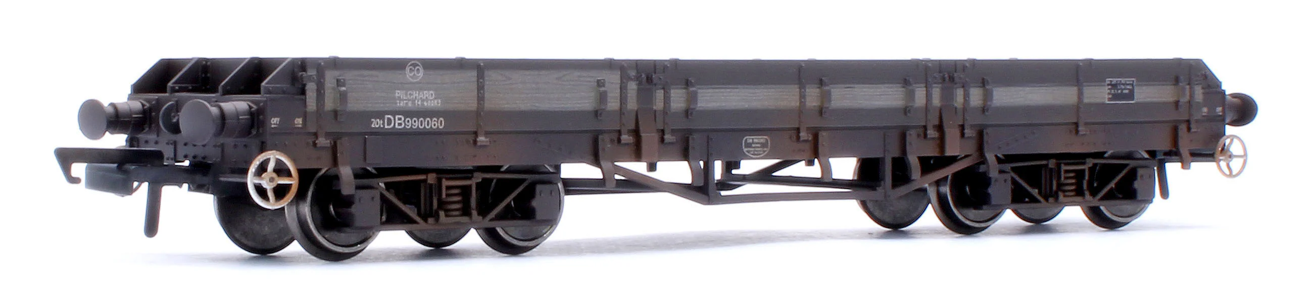 OR76PIL005AW Pilchard Wagon - BR DB990060 - Weathered - Image 3