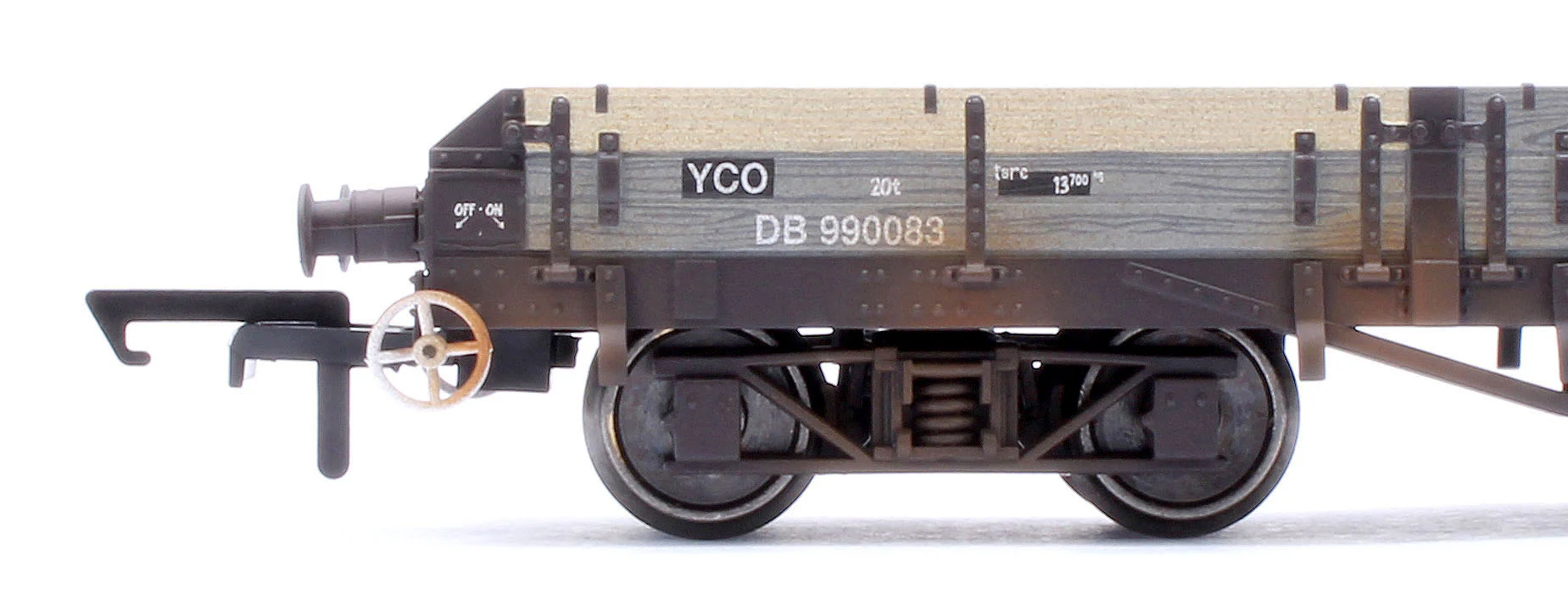 OR76PIL006BW Pilchard Wagon - BR Tops DR990083 - Weathered - Image 4
