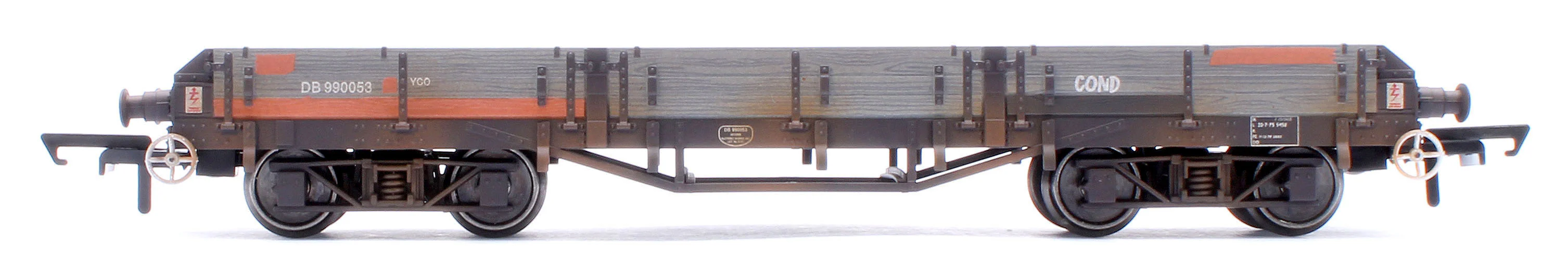 OR76PIL007W Pilchard Wagon - BR Condemned DB990053 - Image 2