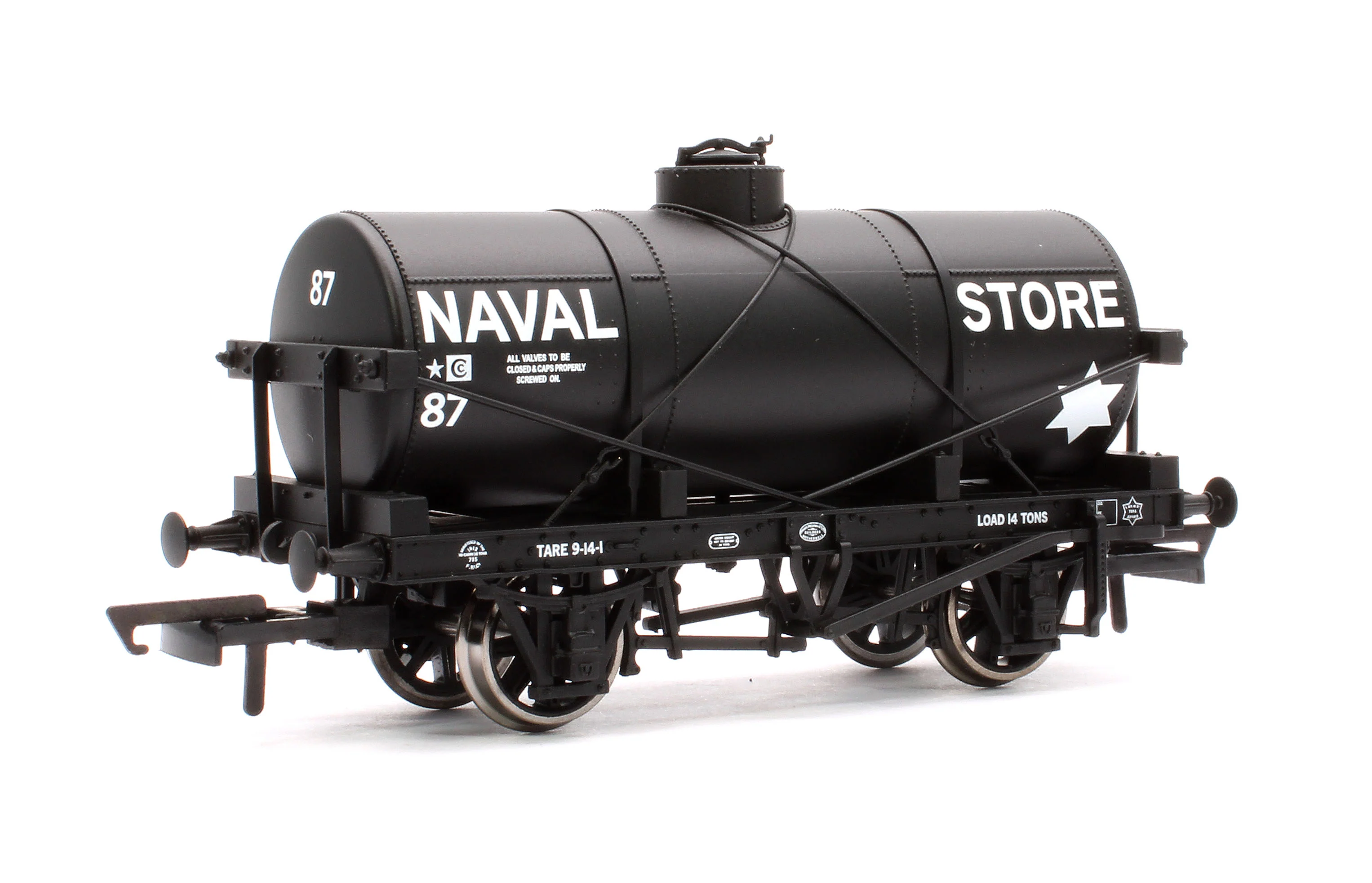 OR76TK2009 12T Tank Wagon - Naval Store Department No.87