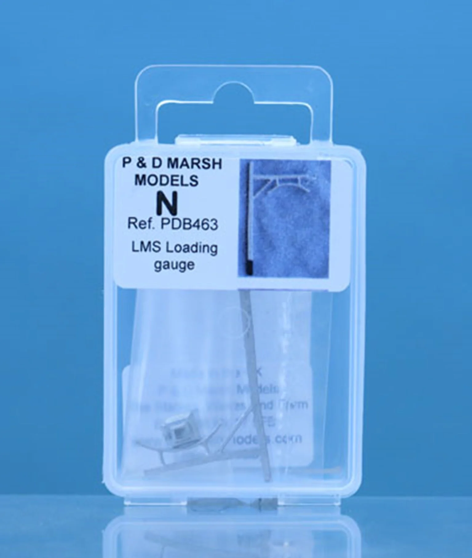 PDB463 N Gauge LMS Loading Gauge - Unpainted - Image 2