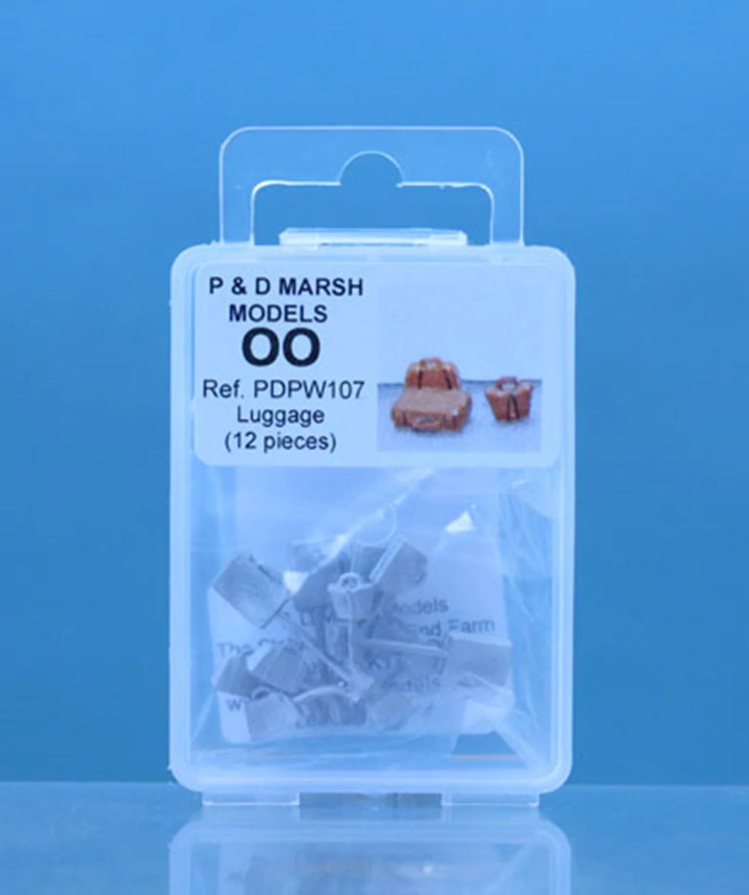 PDPW107 OO Gauge Luggage - UNPAINTED - Image 2