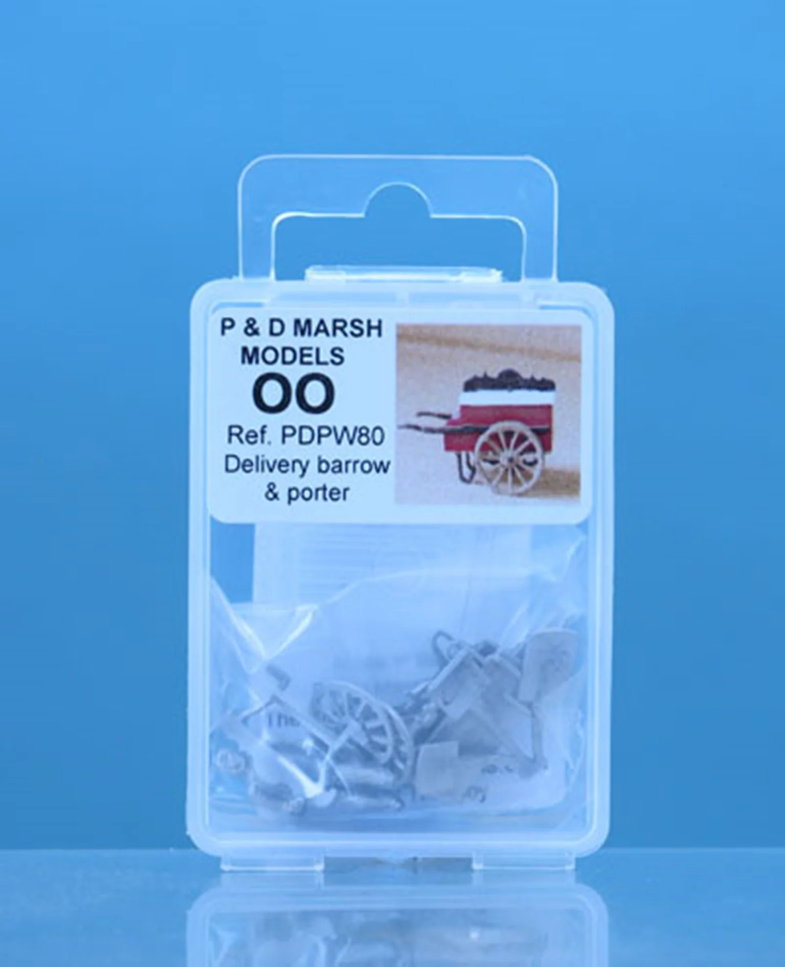 PDPW80 OO Gauge Delivery Barrow & Porter - UNPAINTED - Image 2