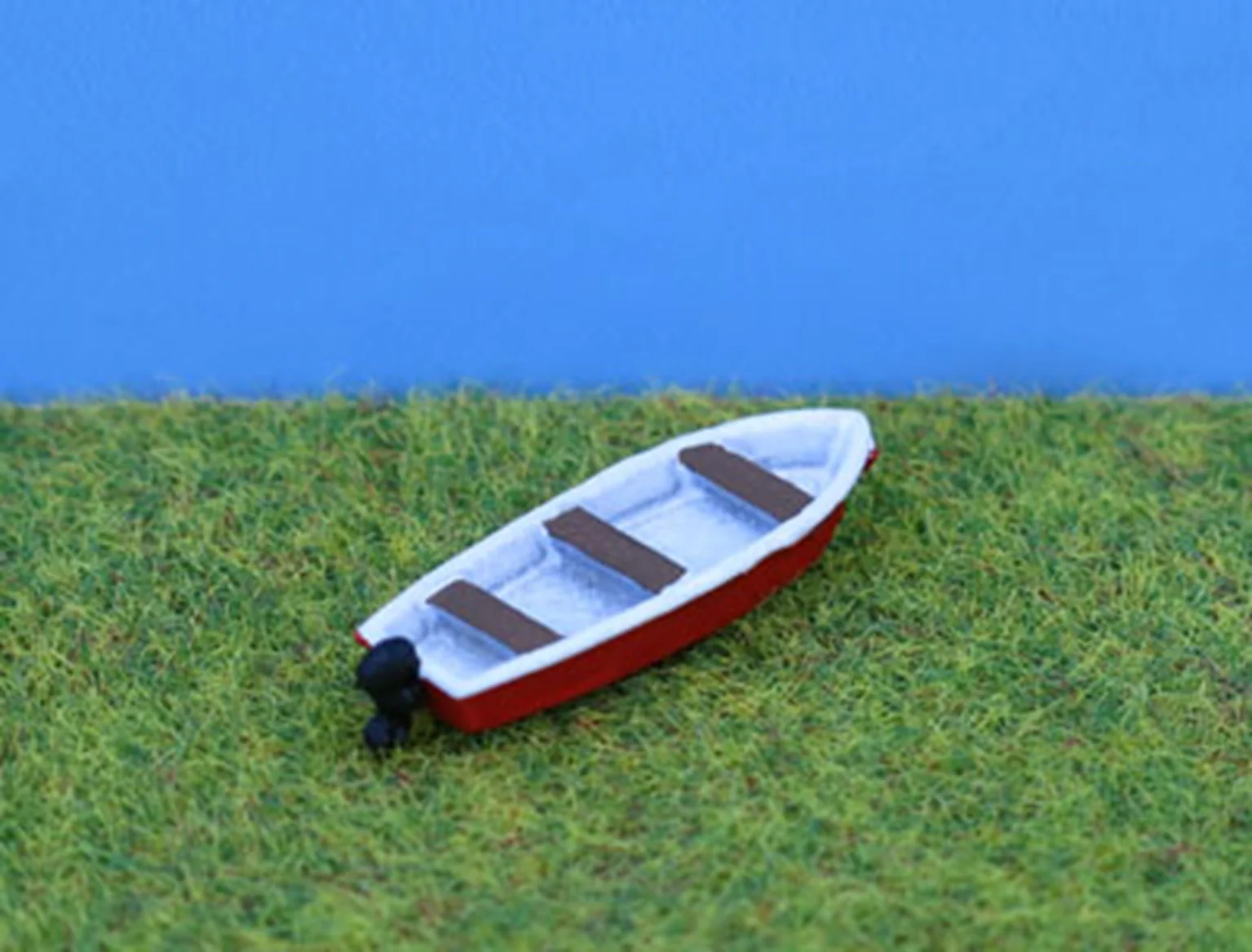 PDX64 N Gauge Painted Boat