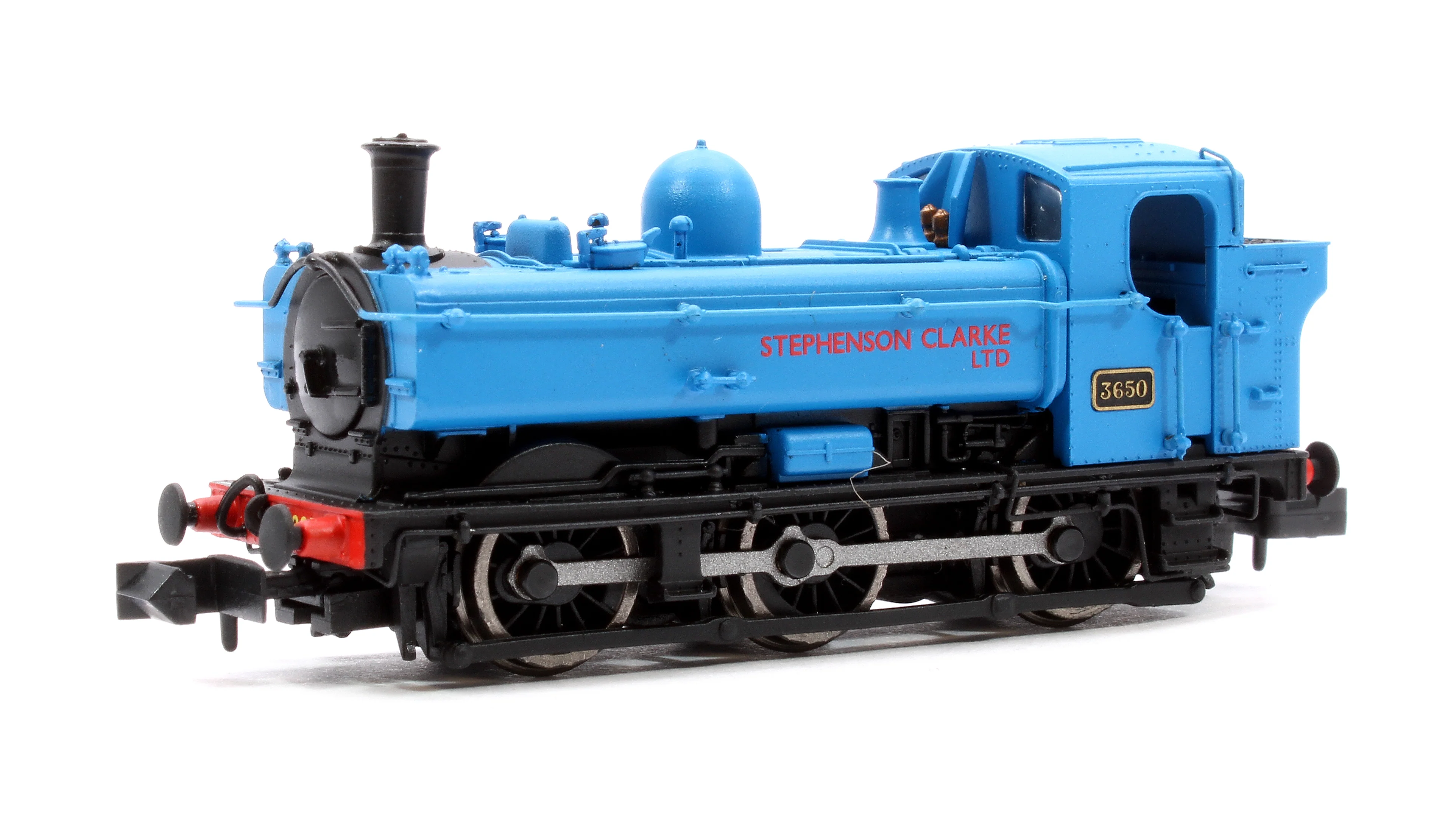 2S-007-036D GWR 57xx 0-6-0 Pannier 3650 Stephenson Clarke Blue - DCC Fitted