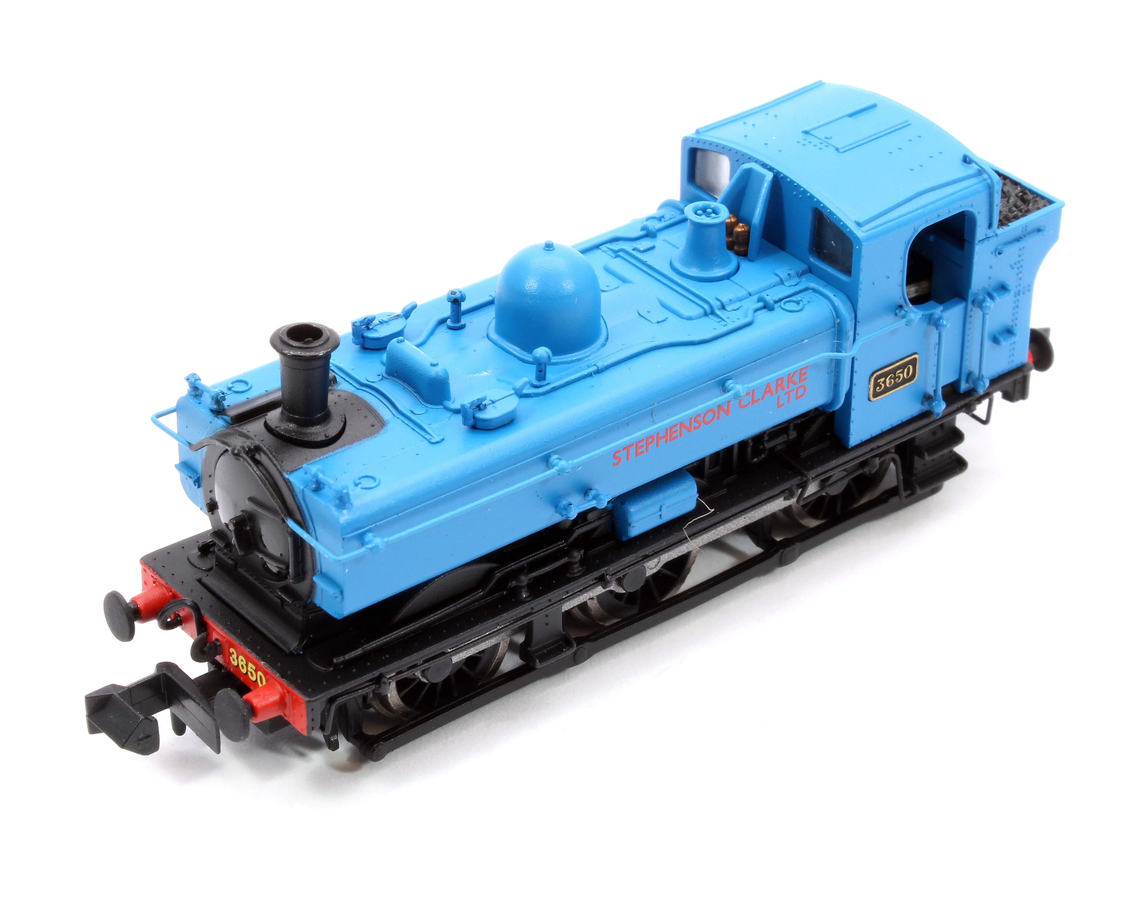 2S-007-036D GWR 57xx 0-6-0 Pannier 3650 Stephenson Clarke Blue - DCC Fitted - Image 10