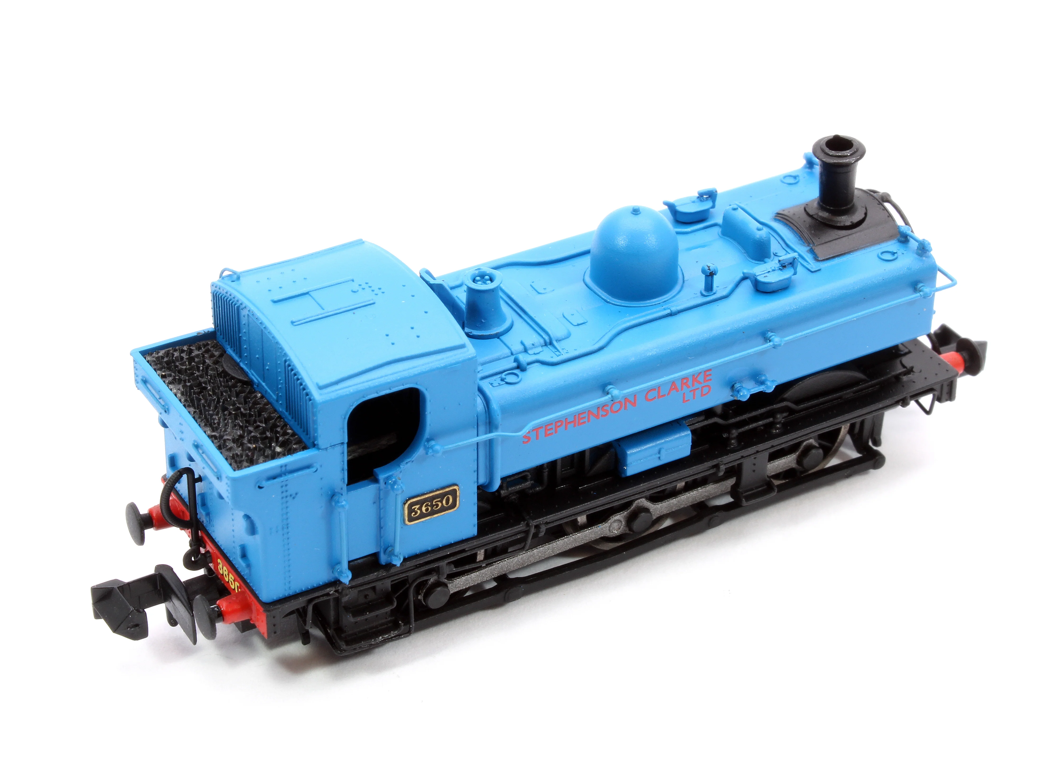 2S-007-036D GWR 57xx 0-6-0 Pannier 3650 Stephenson Clarke Blue - DCC Fitted - Image 11