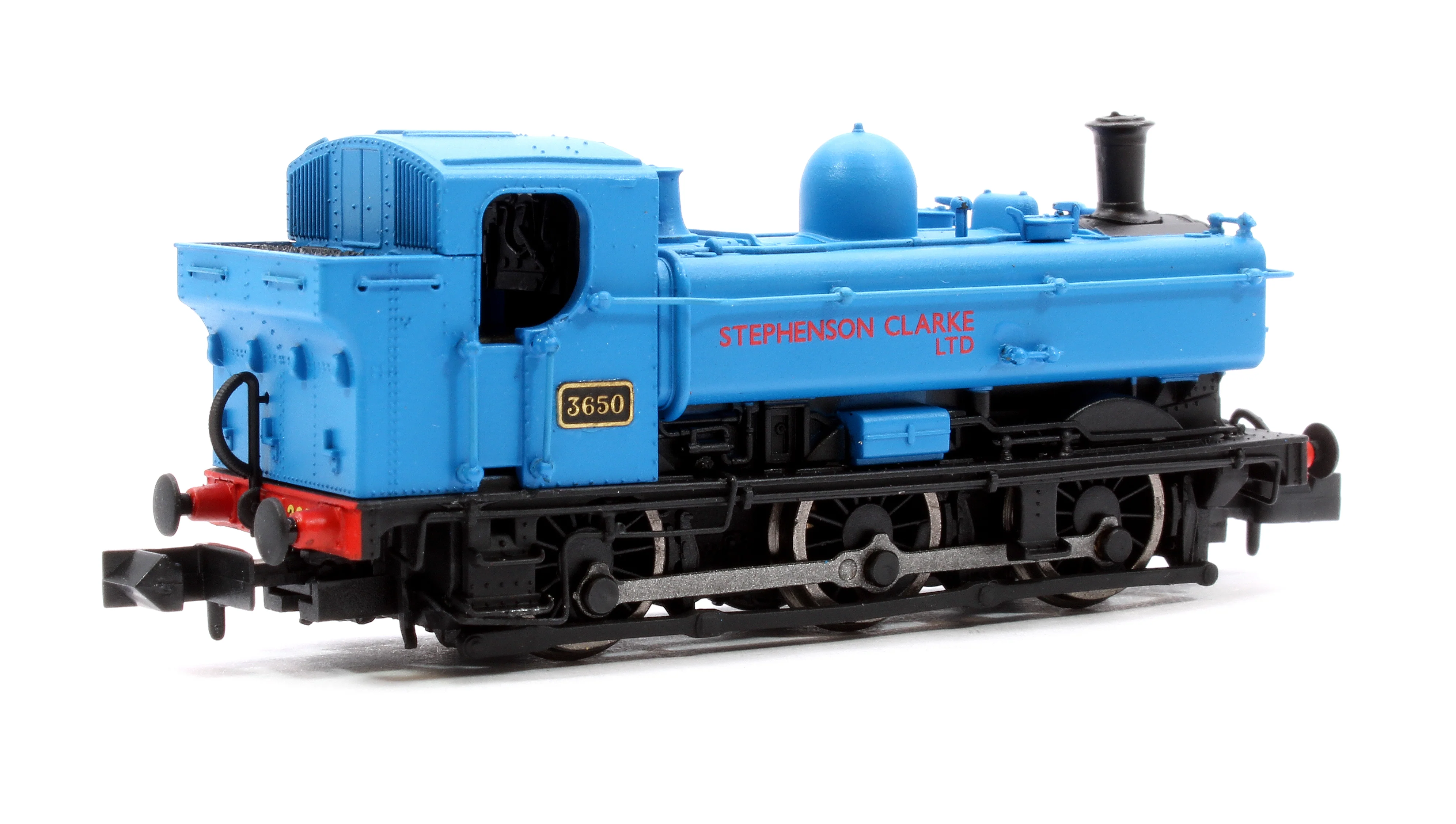 2S-007-036D GWR 57xx 0-6-0 Pannier 3650 Stephenson Clarke Blue - DCC Fitted - Image 3