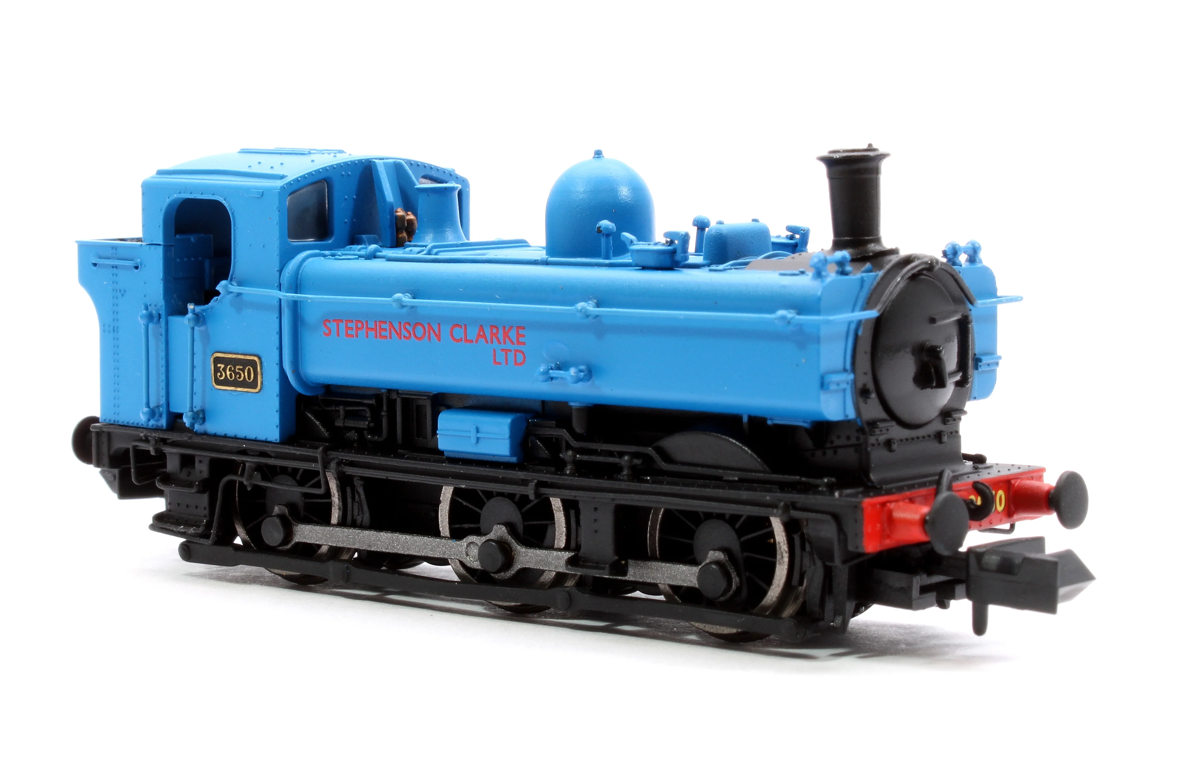 2S-007-036D GWR 57xx 0-6-0 Pannier 3650 Stephenson Clarke Blue - DCC Fitted - Image 4