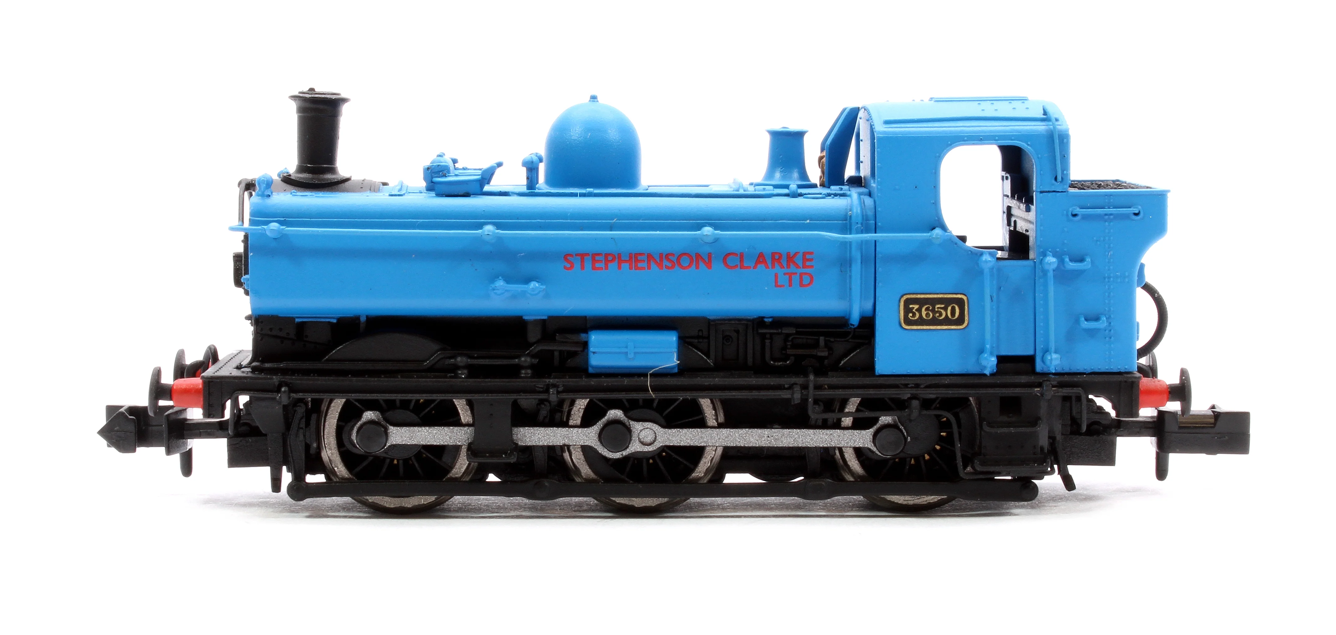2S-007-036D GWR 57xx 0-6-0 Pannier 3650 Stephenson Clarke Blue - DCC Fitted - Image 5