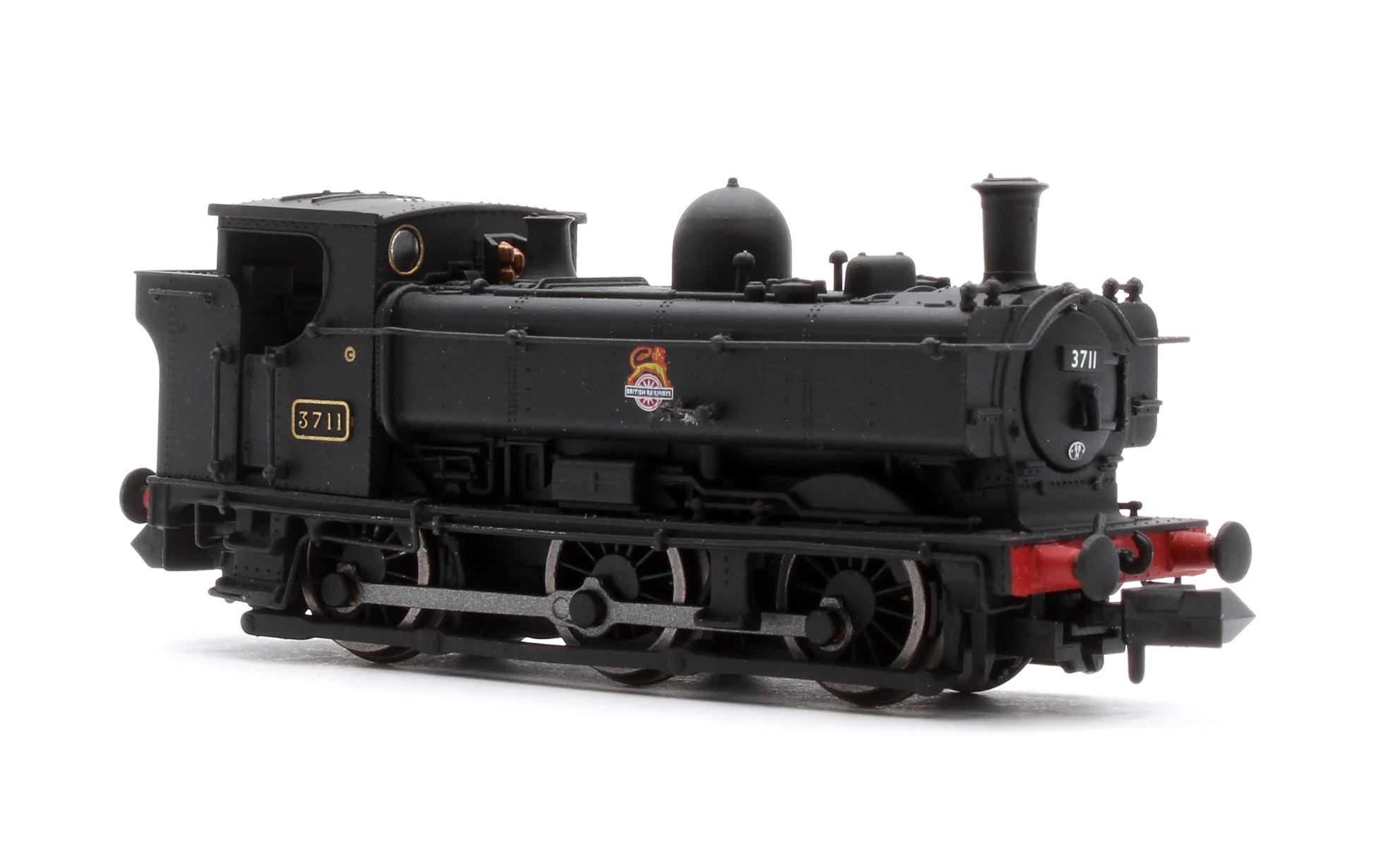 2S-007-033 GWR 57xx 0-6-0 Pannier 3711 BR Black Early Crest - Image 4