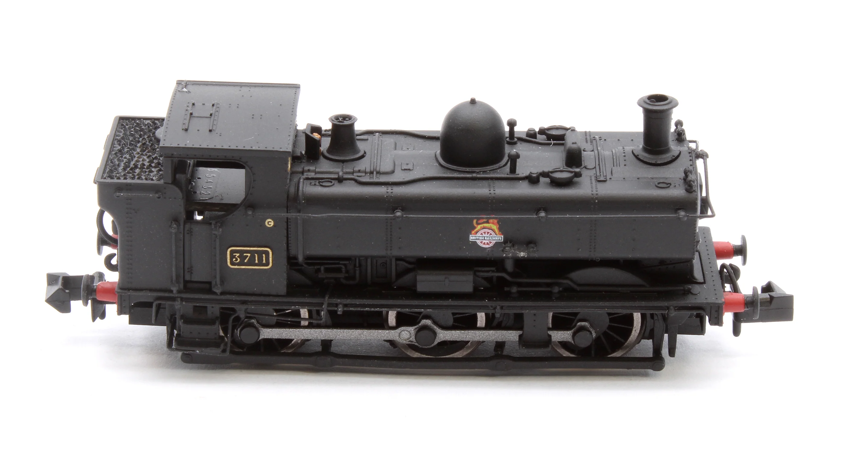 2S-007-033 GWR 57xx 0-6-0 Pannier 3711 BR Black Early Crest - Image 7