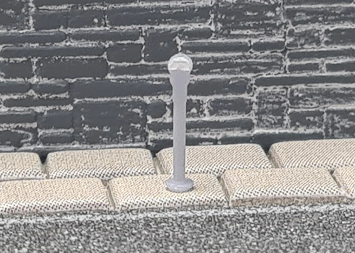 GMKD88 Parking Meters 6pcs (Pre-Built) - N Gauge - Image 2