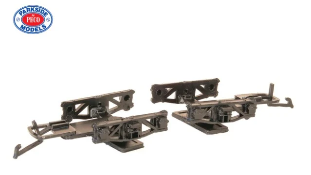 PA38 OO/HO Diamond Frame Wagon Bogies (from Kit PC20)