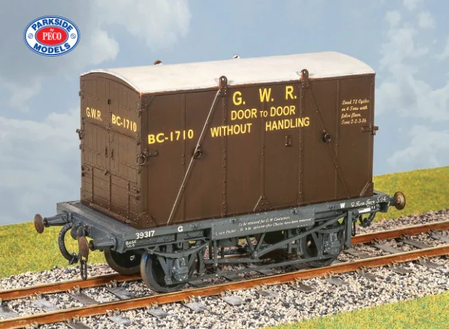 PS39 GWR Container Wagon With "B" Container