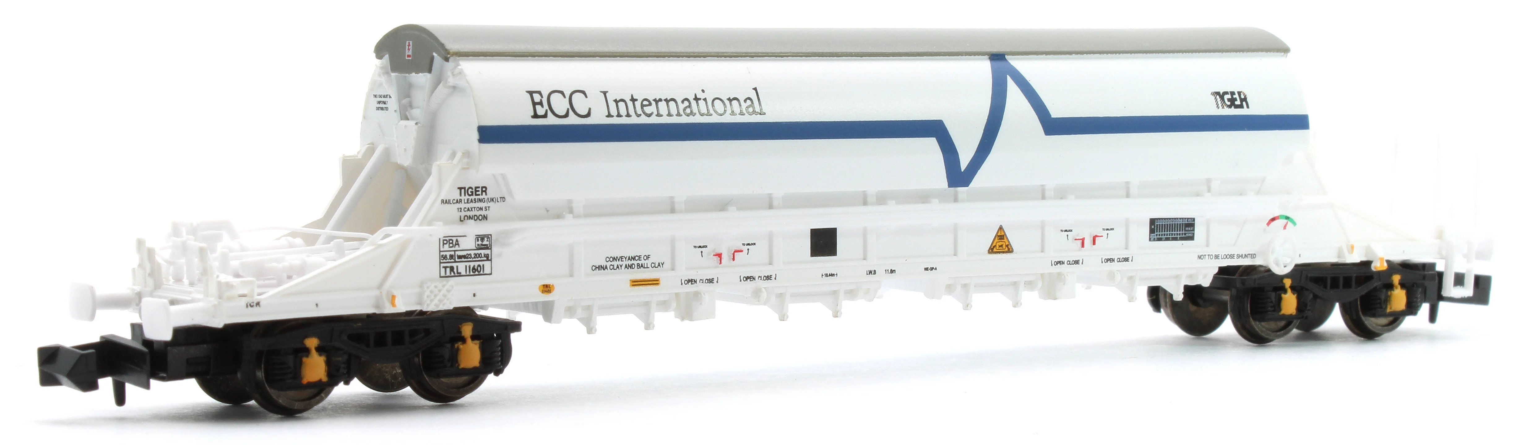 E87528 PBA Tiger TRL 11601 ECC International White