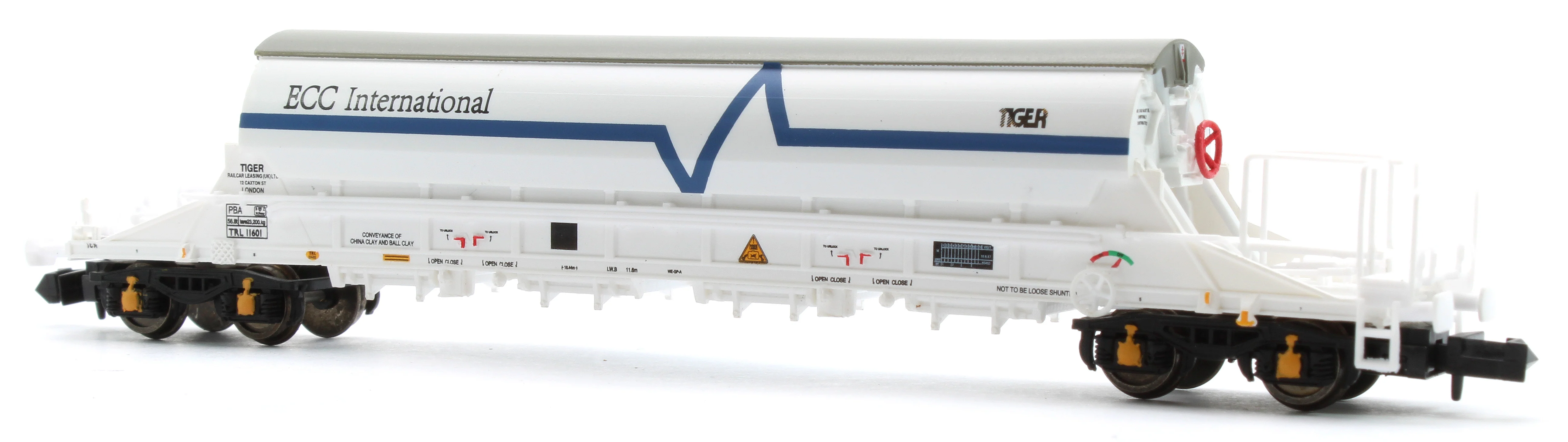 E87528 PBA Tiger TRL 11601 ECC International White - Image 3