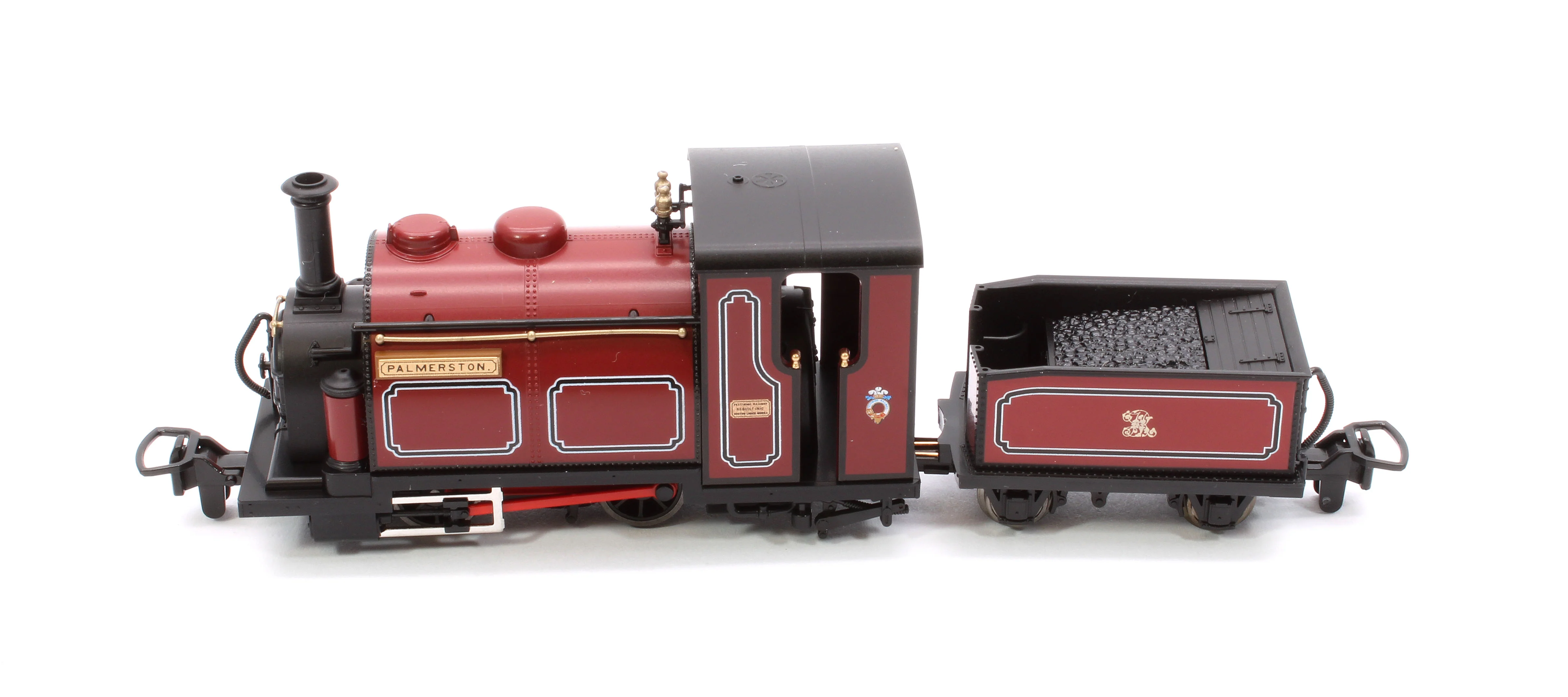 51251C Kato/Peco Ffestiniog Railway Small England “PALMERSTON” Locomotive (Maroon) - Image 10