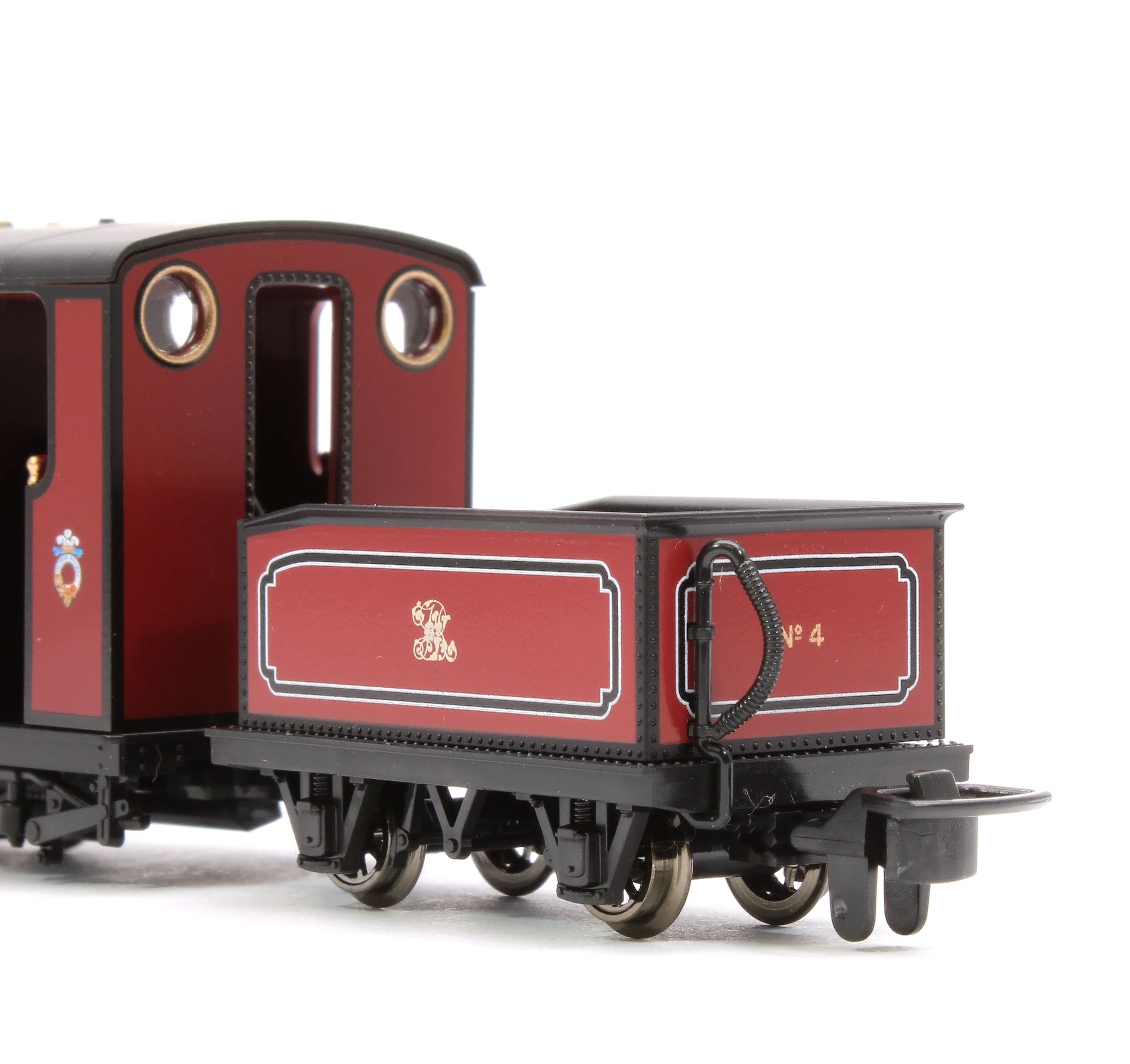 51251C Kato/Peco Ffestiniog Railway Small England “PALMERSTON” Locomotive (Maroon) - Image 9