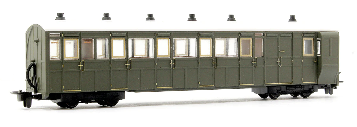 GR421U GR-421U 00-9 Brake Composite Coach Unlettered Green