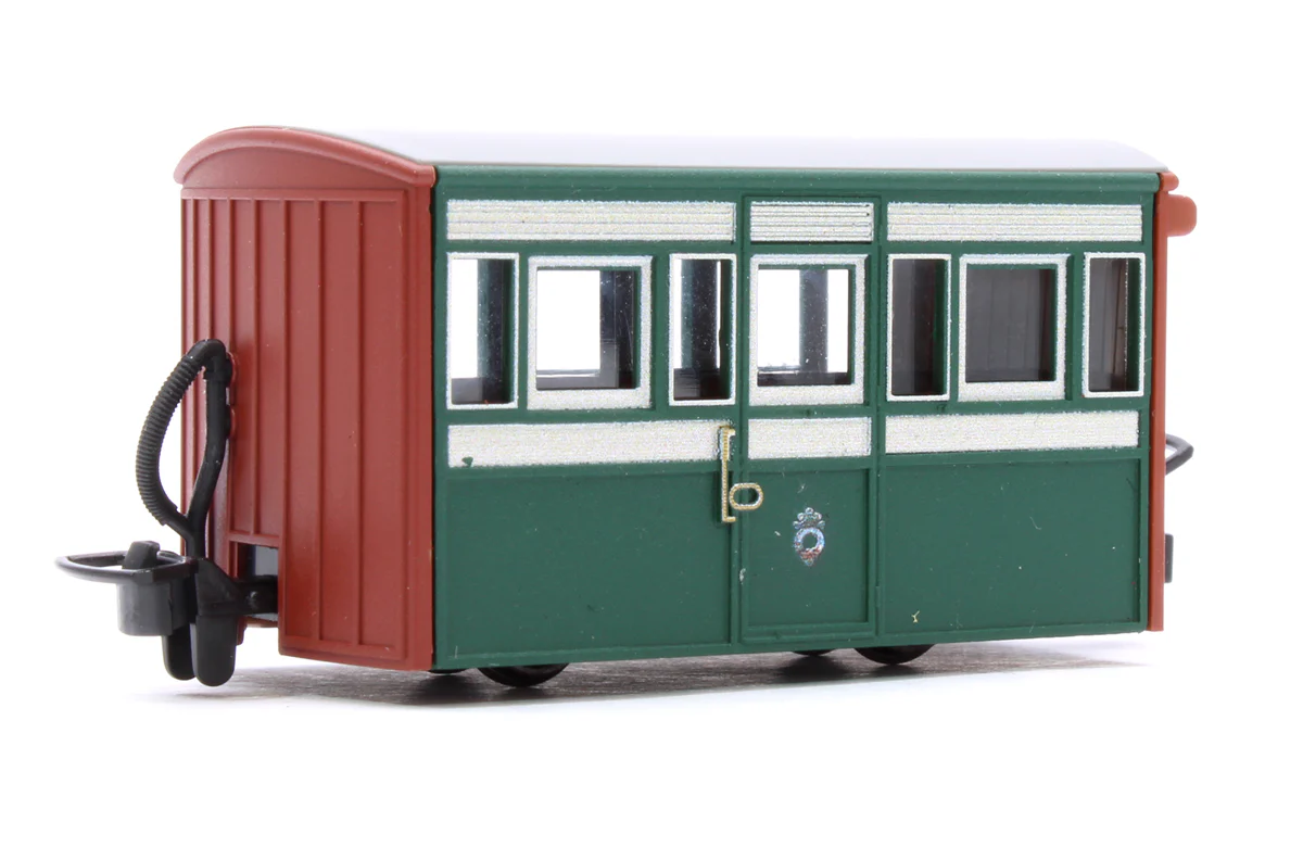 GR556A Ffestiniog Railway 'Bug Box' 4 Wheel Coach 3rd Class Early Preservation Livery - Image 3