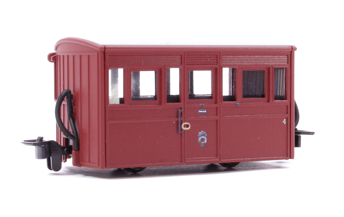 GR558B Ffestiniog Railway Bug Box Coach (1970s/80s Preservation Livery) No.4