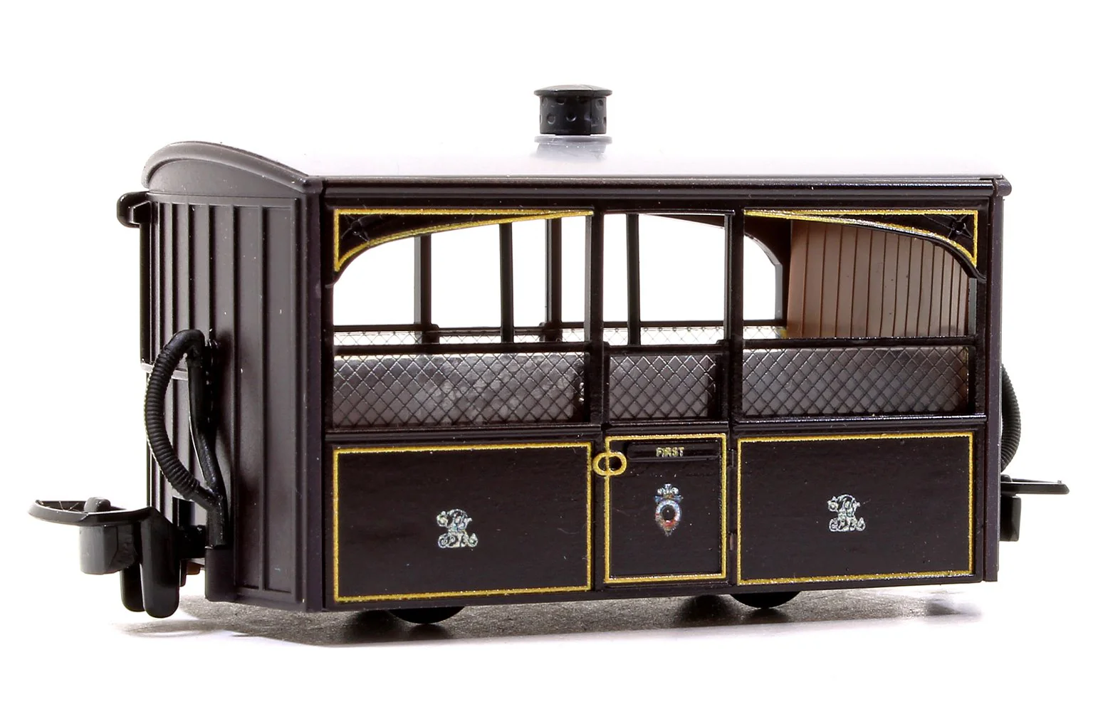 GR560 Ffestiniog 'Bug Box' Zoo Car Coach, FR Victorian Plum & Cream