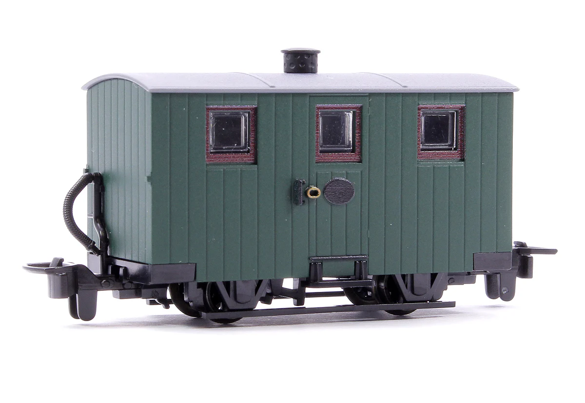 GR570UG 4 Wheel Green Quarryman Coach (w/out Balcony)