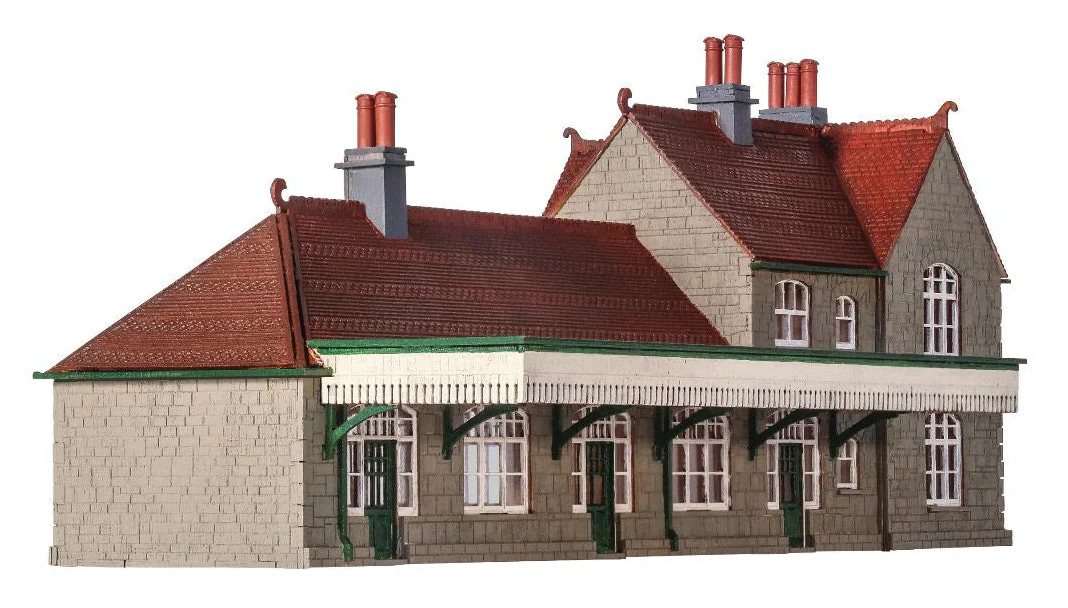 LK12112 TT:120 SR (IOWR) Station Building Laser Cut Wooden Kit - Image 2