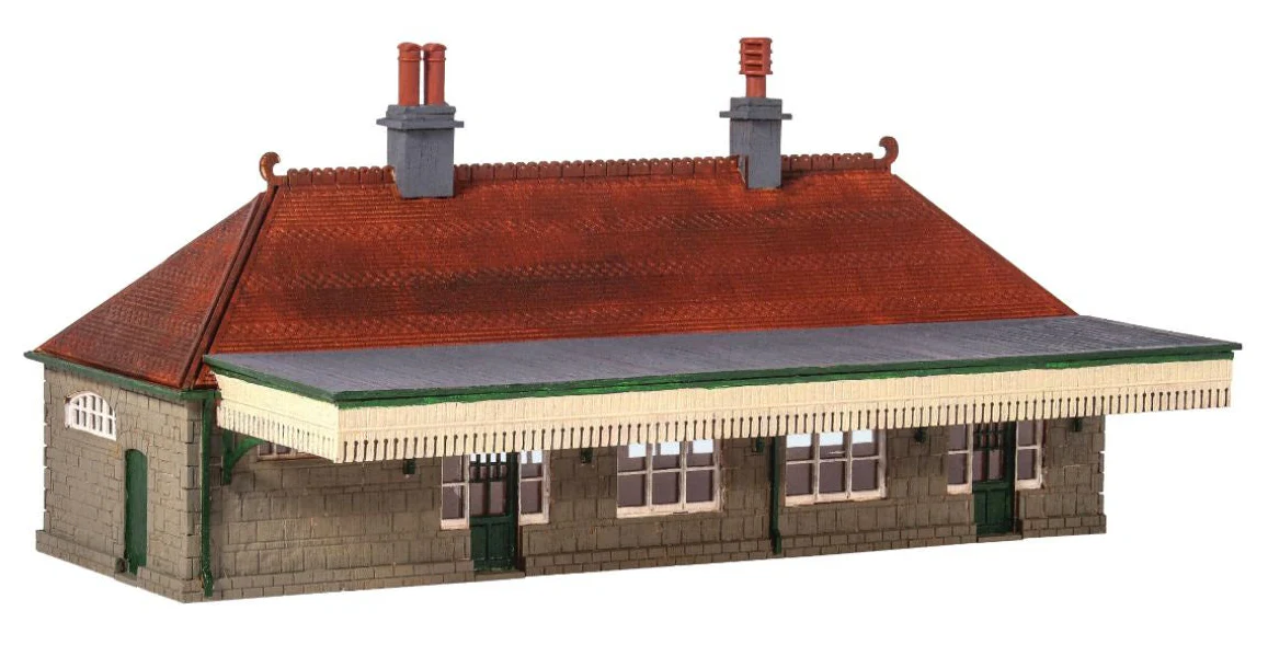 LK12112 TT:120 SR (IOWR) Station Building Laser Cut Wooden Kit - Image 3