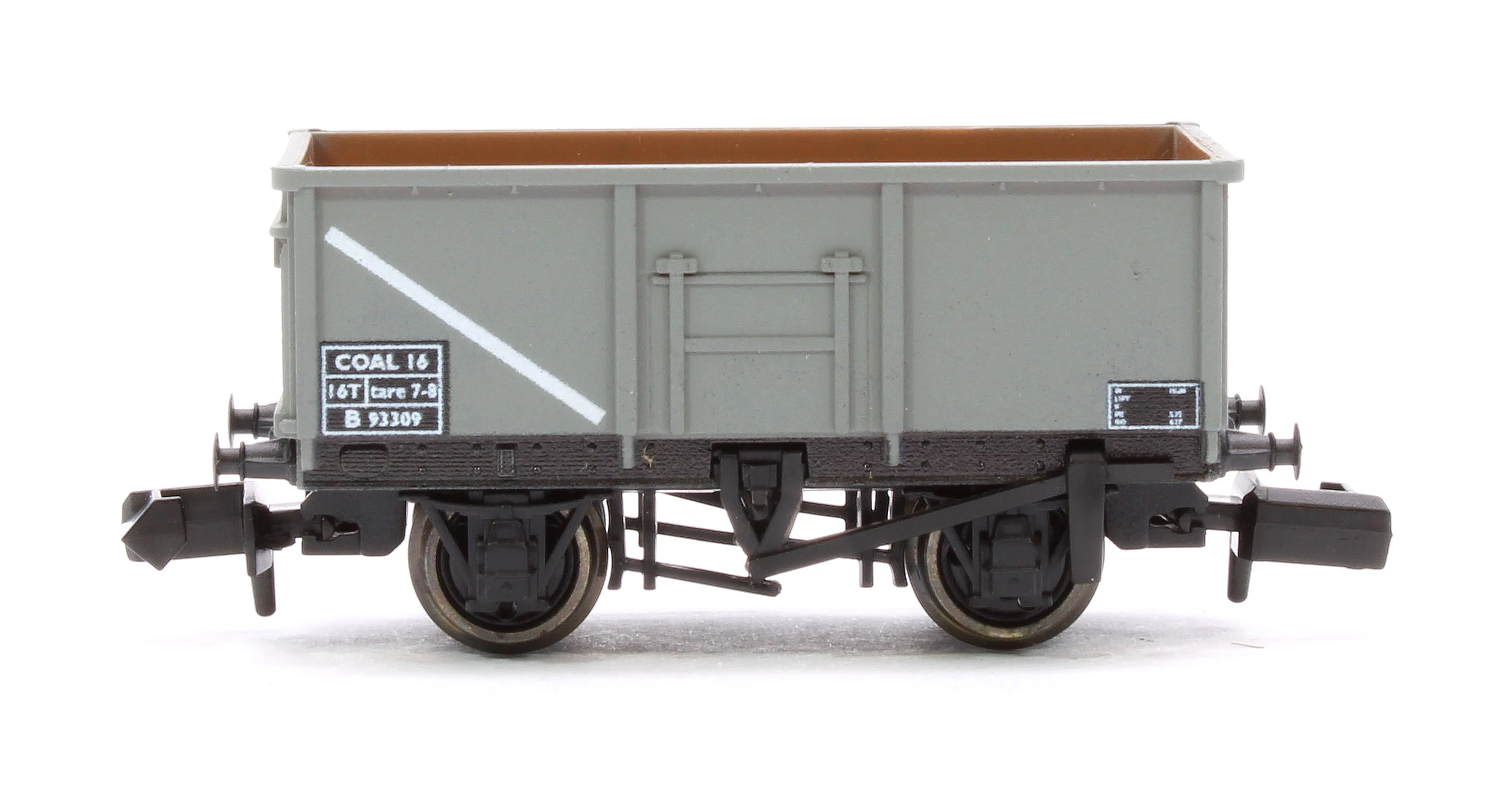 NR1000B BR 16t Mineral Wagon, COAL, Unfitted, Grey - Image 2