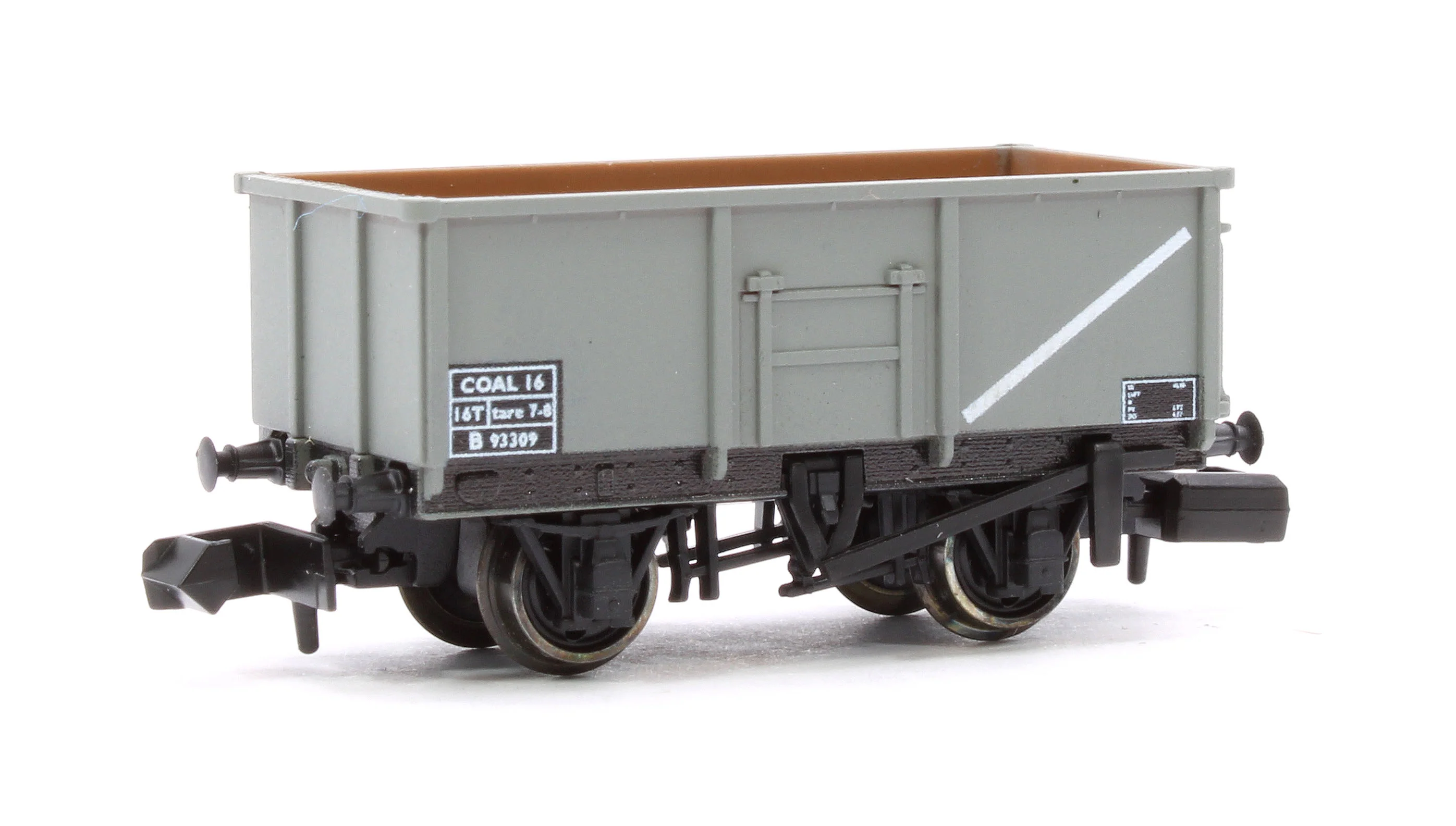 NR1000B BR 16t Mineral Wagon, COAL, Unfitted, Grey - Image 3