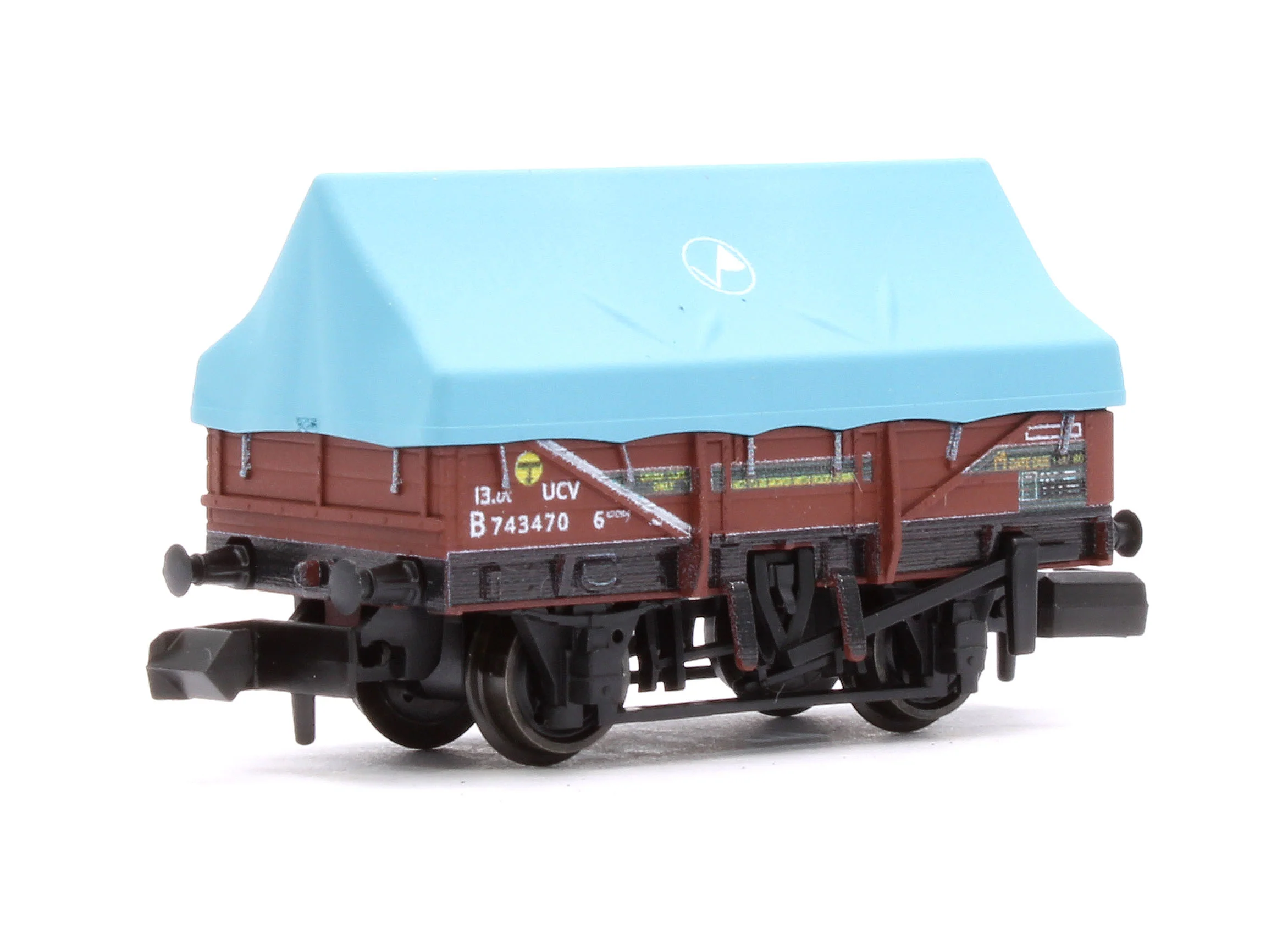 NR1201B China Clay Hood Wagon UCV B743470 Bauxite