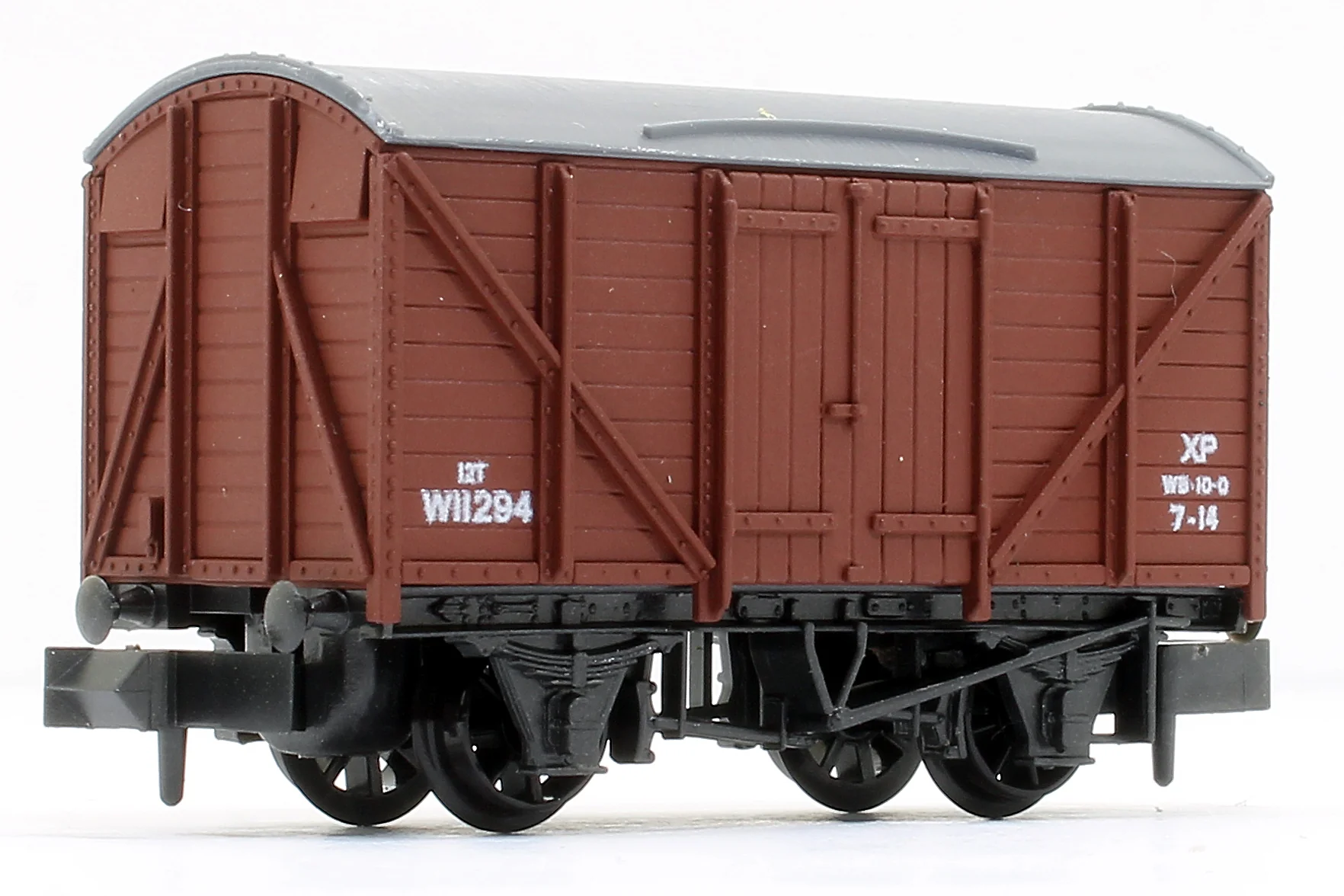 NR43B Standard Type Box Van, BR Brown W11294