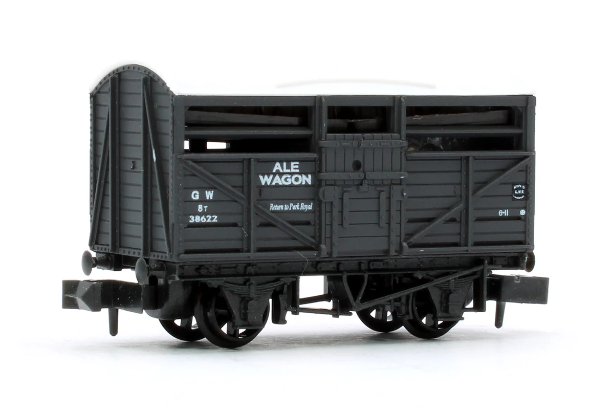 NR46A GWR Ale Wagon including Load No.38622