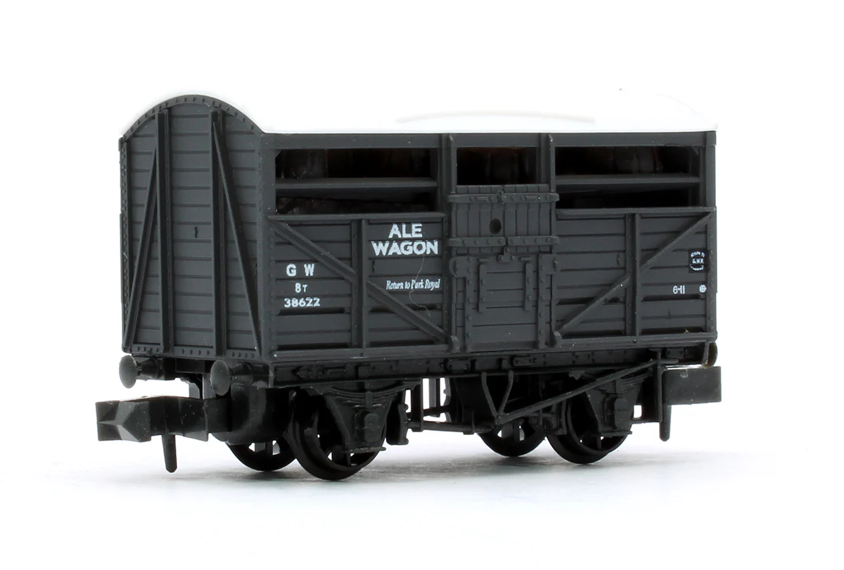 NR46A GWR Ale Wagon including Load No.38622 - Image 3