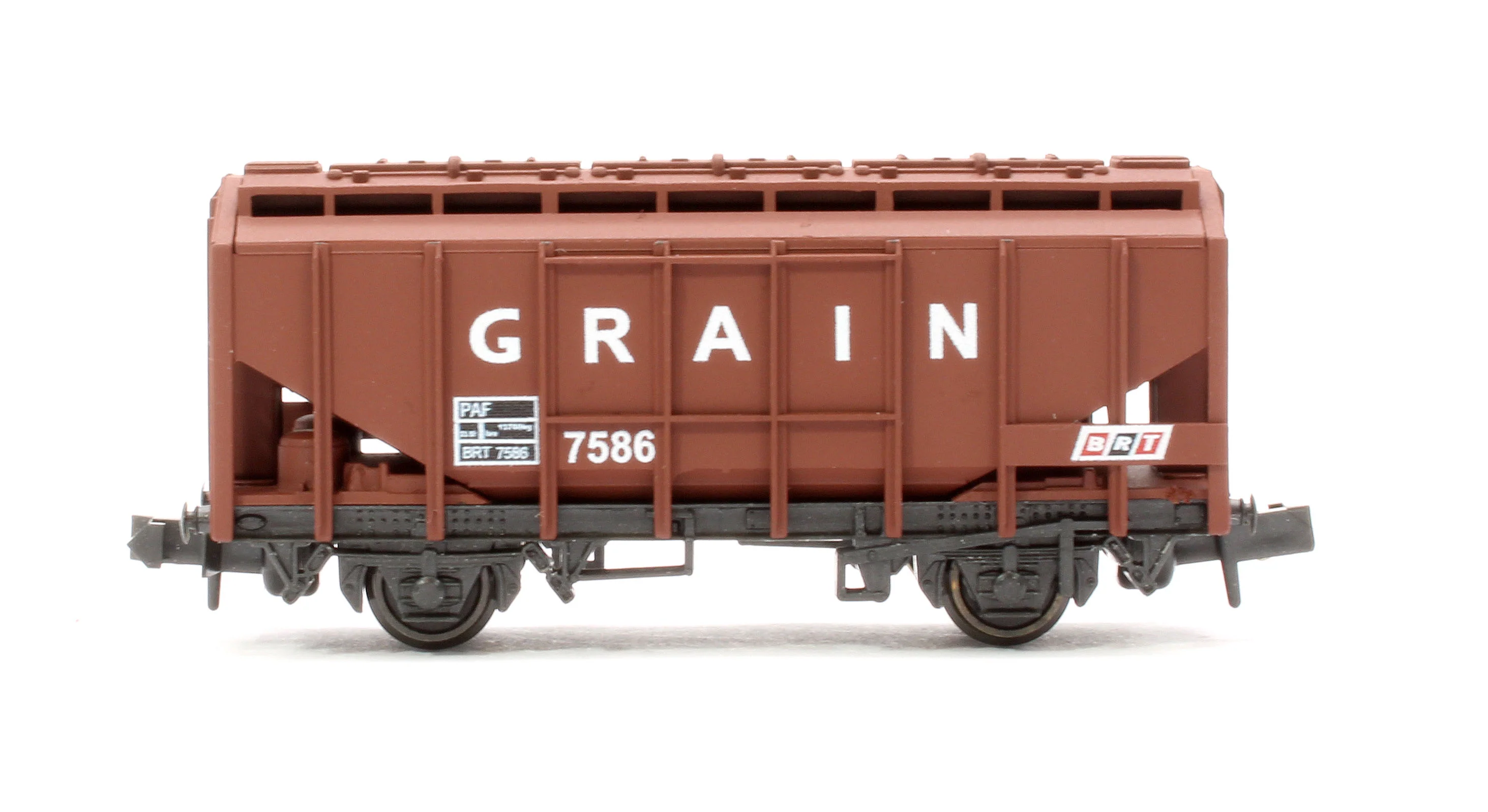 NRP66 Brown Grain Wagon No.7586 - Image 2