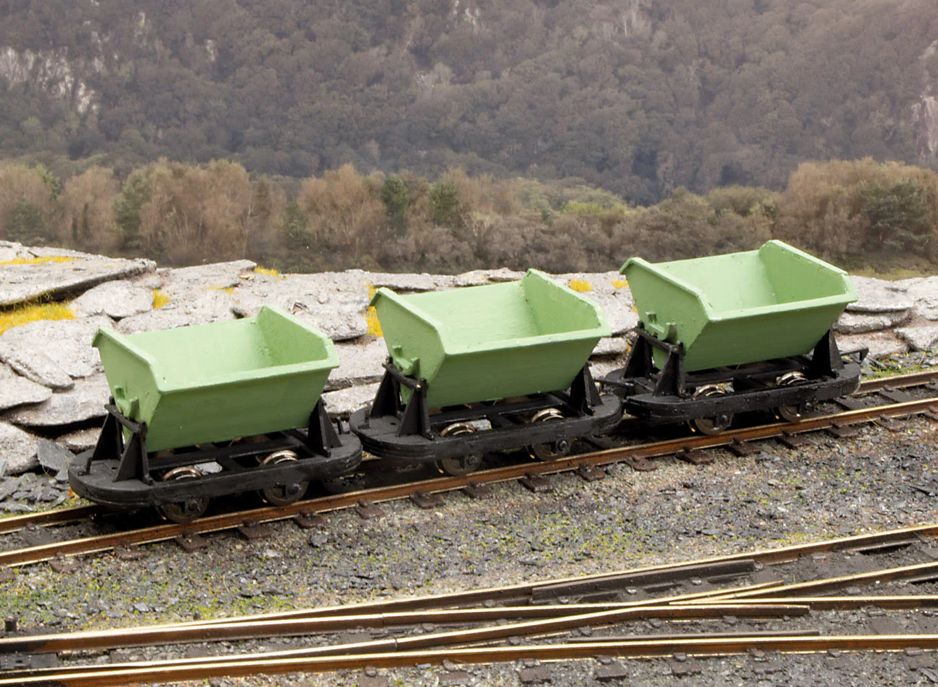 OR165 O-16.5 (NG7) V-Skip Side Tip Wagons Lasercut Kit