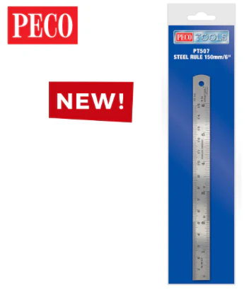 PT507 Steel Rule 150ml/6in